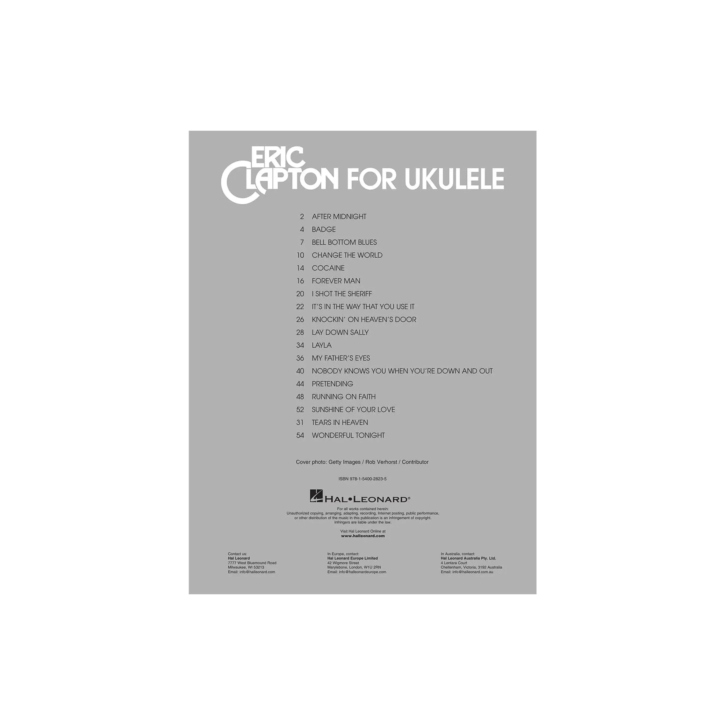 Eric Clapton for Ukulele - Image 2