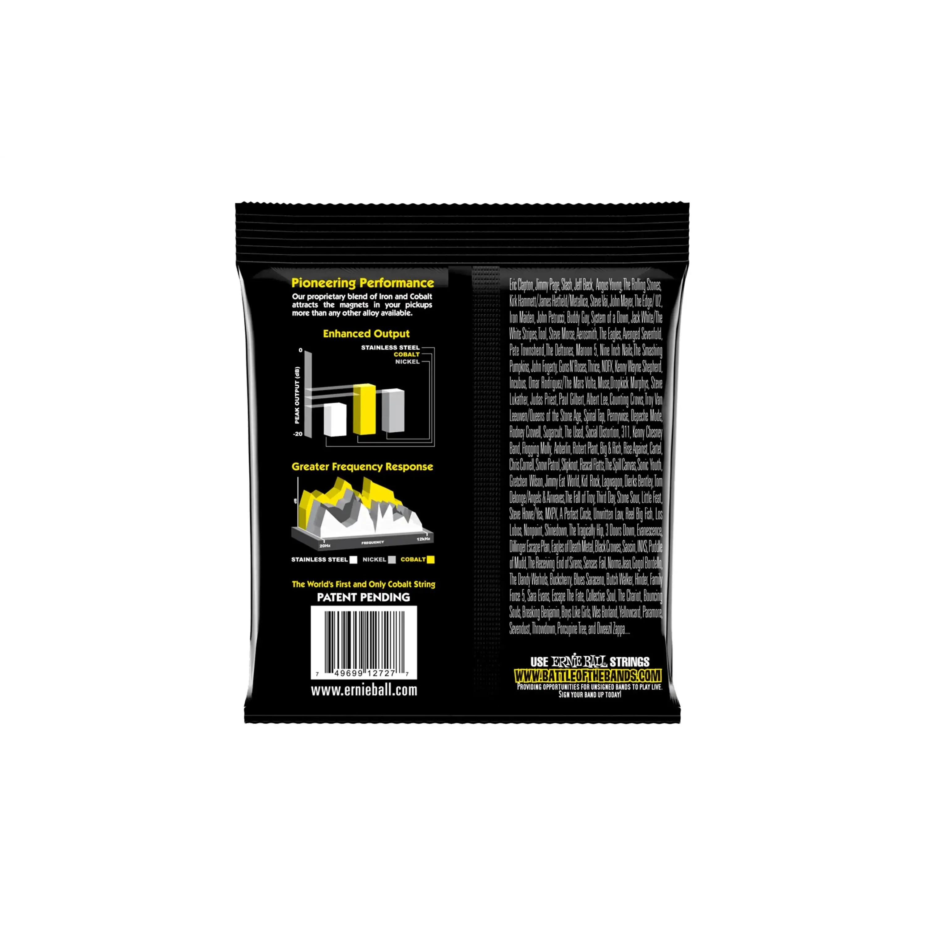 Ernie Ball Beefy Slinky Cobalt Electric Guitar Strings - 11-54 - Image 2