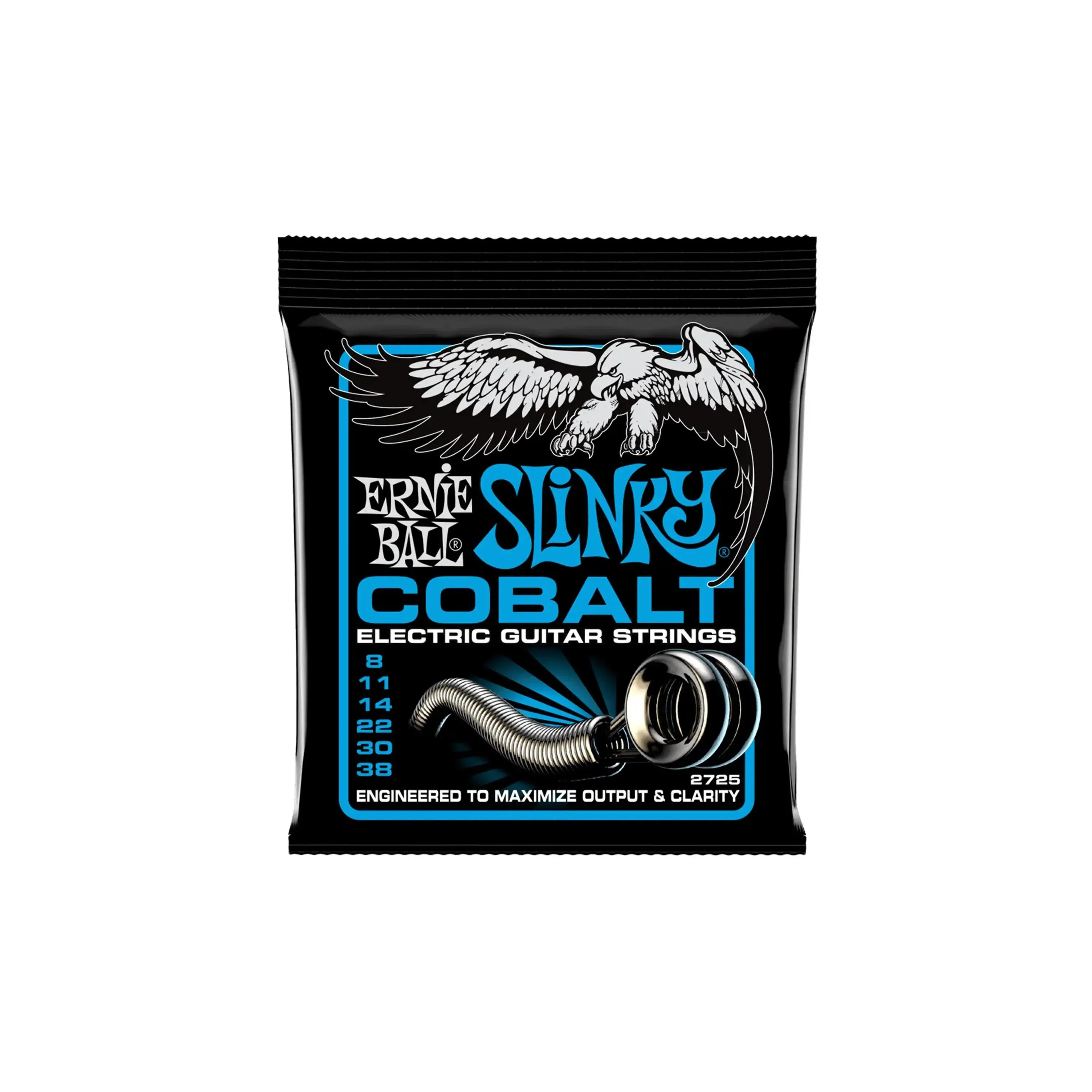 Ernie Ball Extra Slinky Cobalt Electric Guitar Strings - 8-38