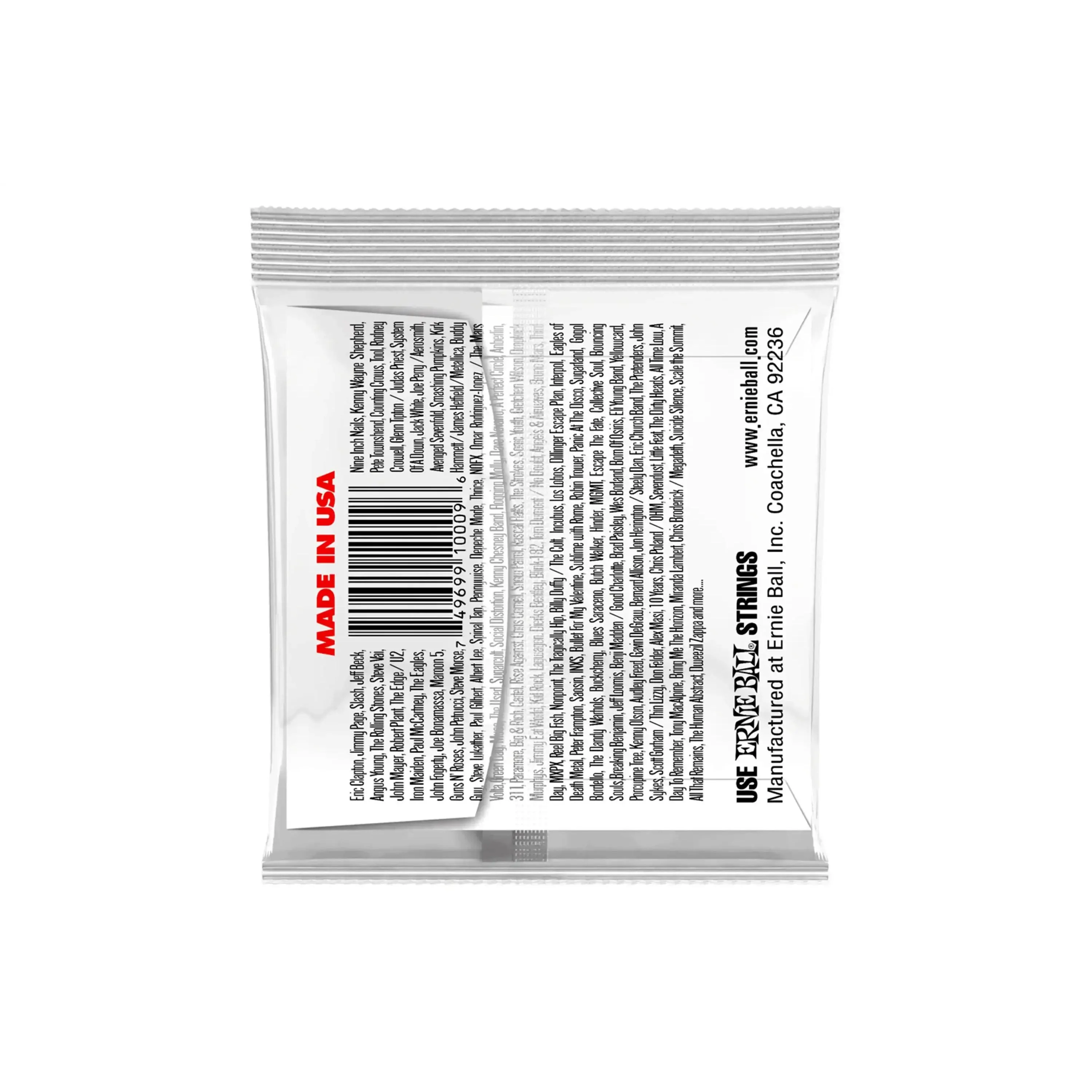 Ernie Ball Plain Steel String Electric or Acoustic Guitar SINGLE STRING - .009 Gauge - Image 2