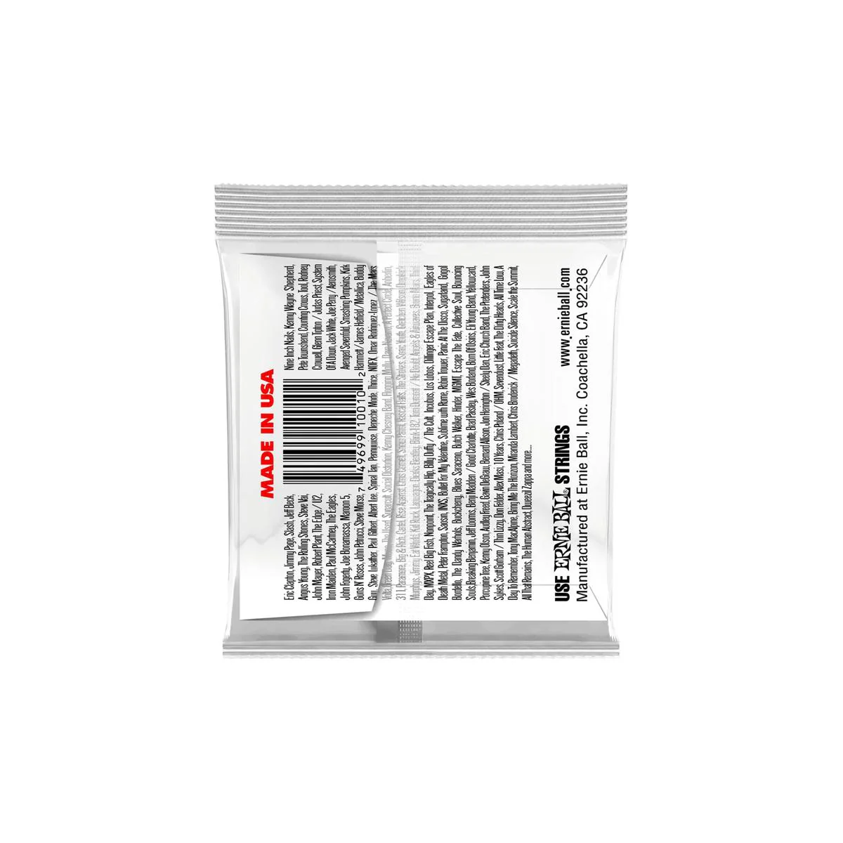 Ernie Ball Plain Steel String Electric or Acoustic Guitar SINGLE STRING - .010 Guage - Image 2