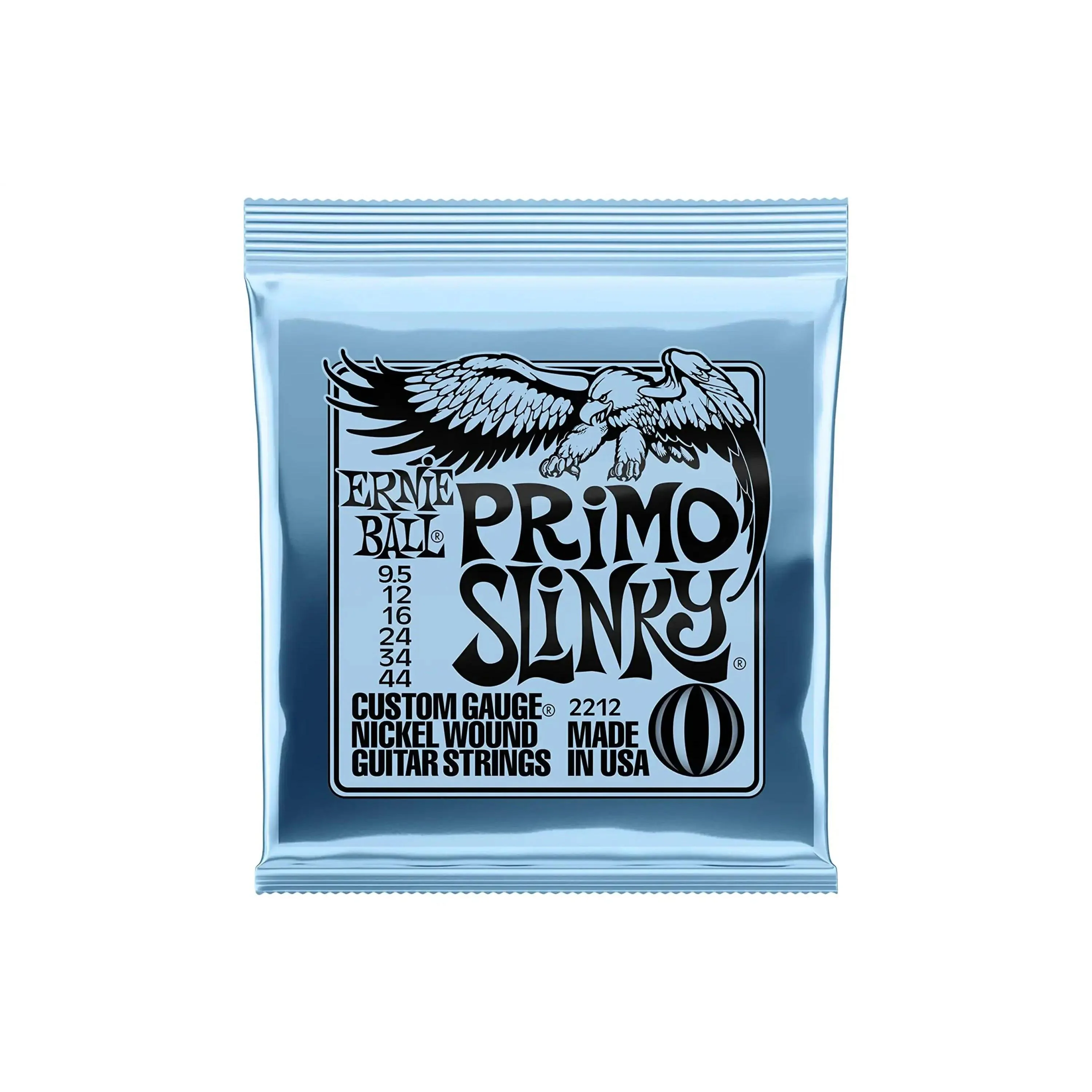 Ernie Ball Primo Slinky Nickel Wound Electric Guitar Strings - 9.5-44 Gauge