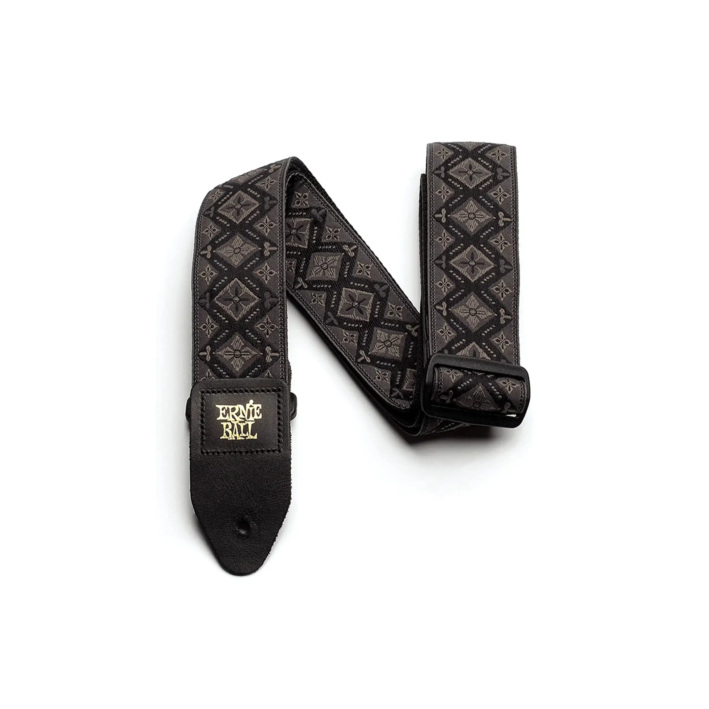 Ernie Ball Regal Black Jacquard Strap