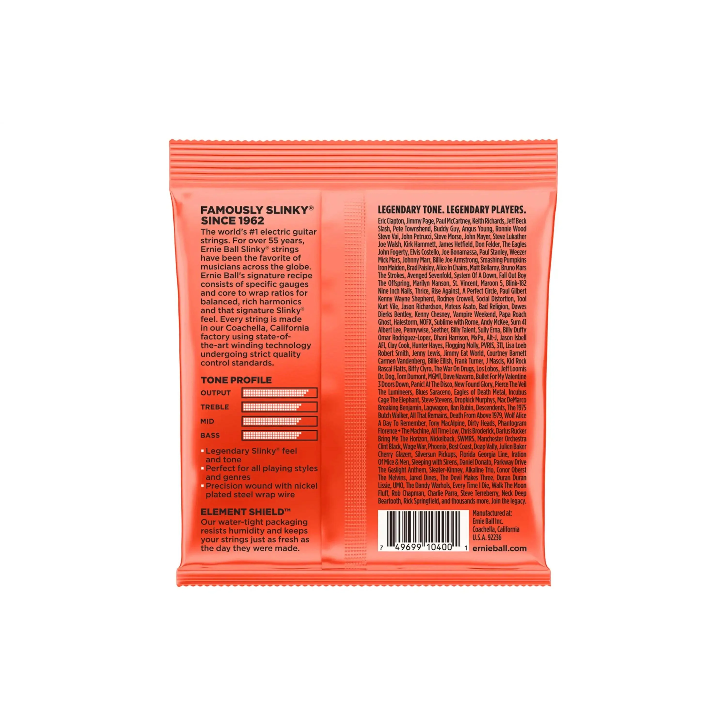 Ernie Ball Skinny Top Heavy Bottom Nickel Wound Electric 7-String Guitar Strings - 10-62 Gauge - Image 2