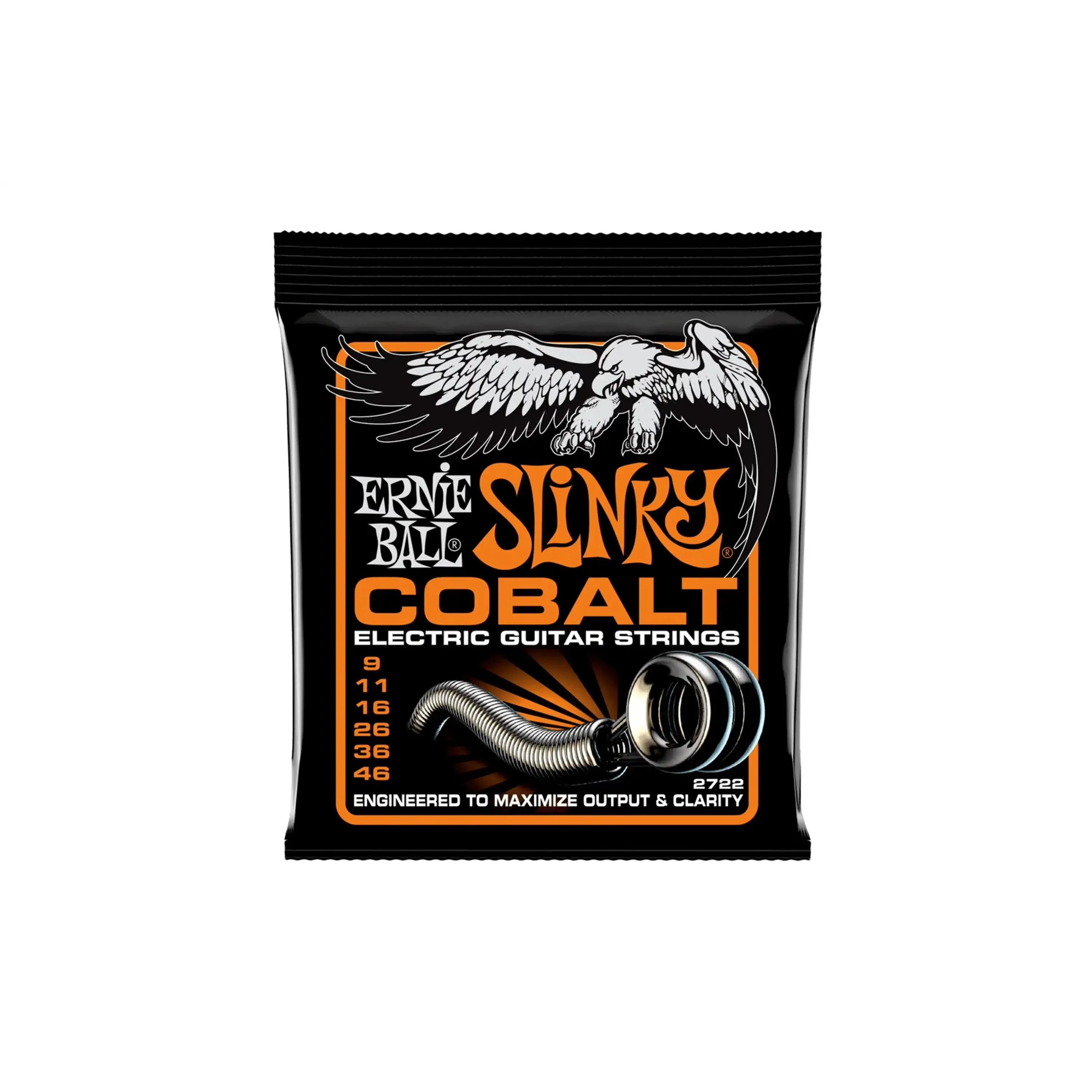 Ernie Ball Hybrid Slinky Cobalt Electric Guitar Strings - 9-46