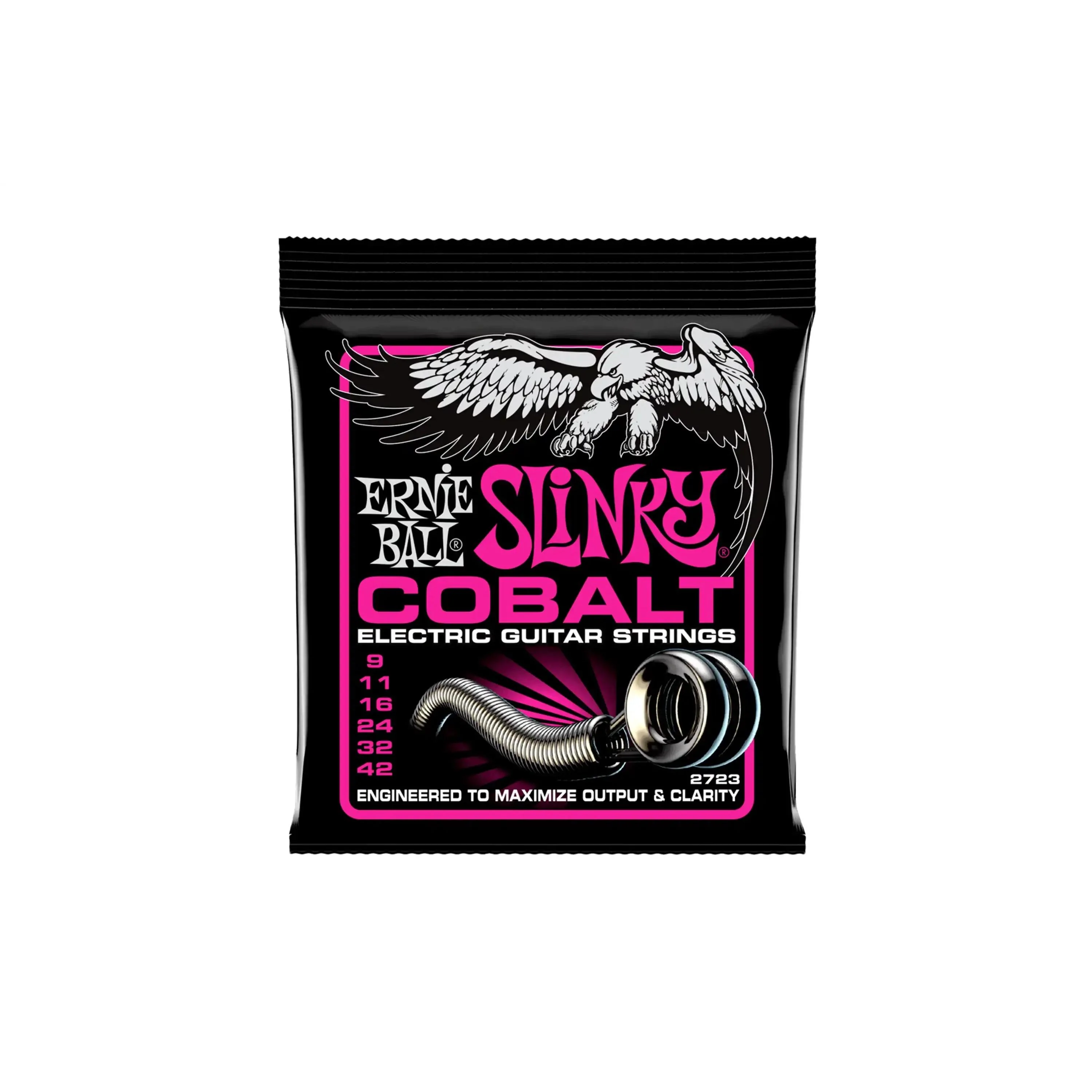 Ernie Ball Super Slinky Cobalt Electric Guitar Strings - 9-42