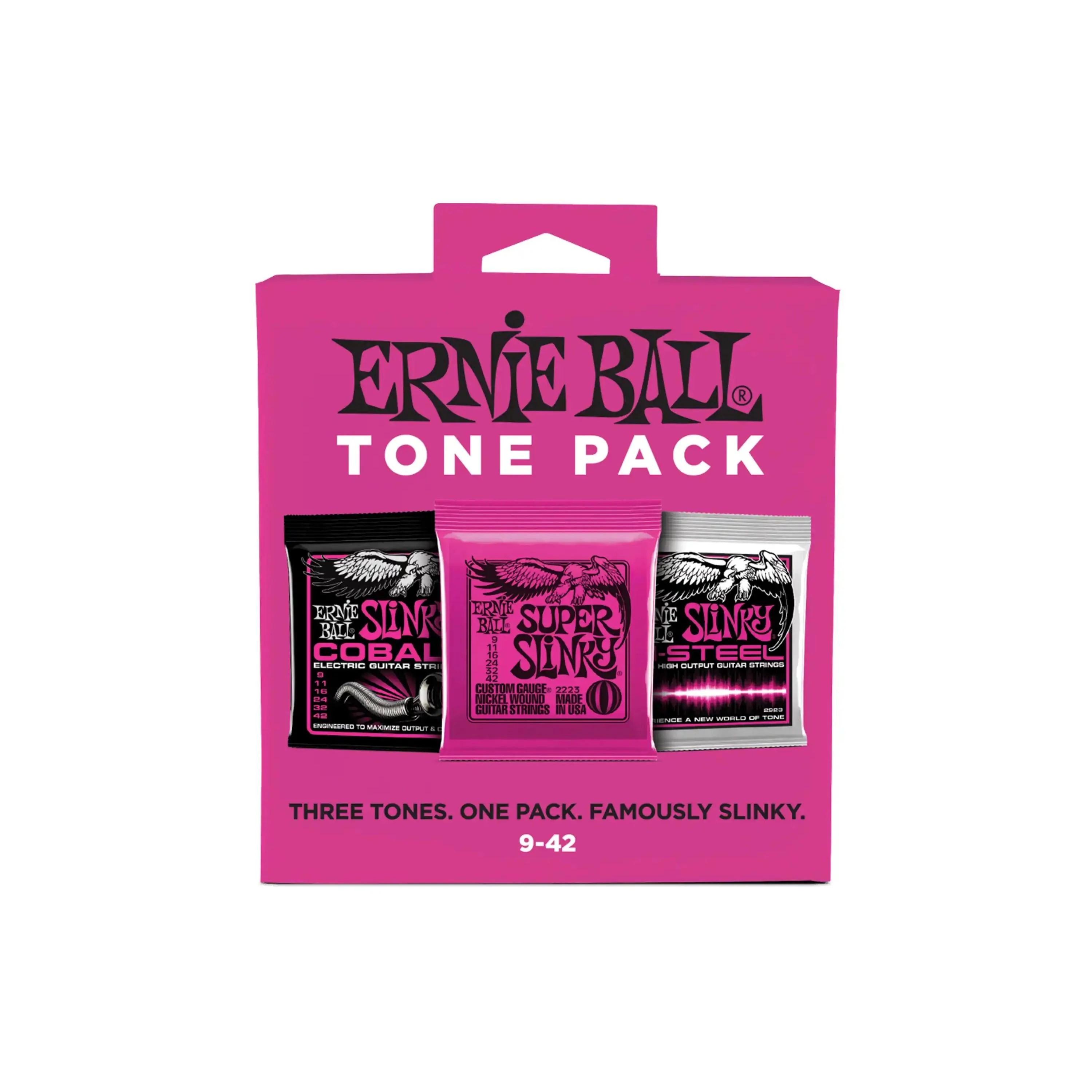 Ernie Ball Super Slinky Electric Tone Pack - 9-42 Gauge