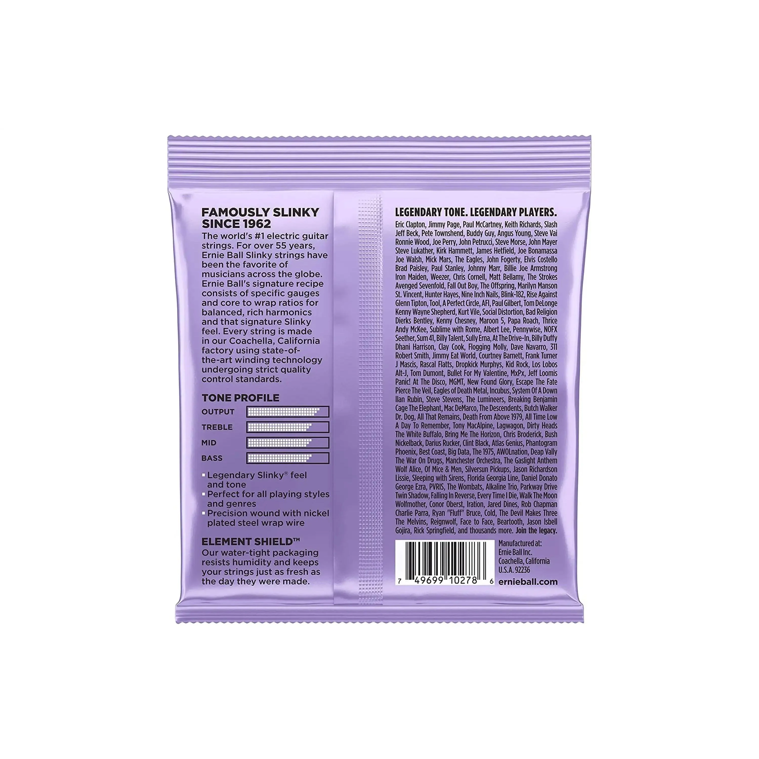 Ernie Ball Ultra Slinky Nickel Wound Electric Guitar Strings - 10-48 Gauge - Image 2