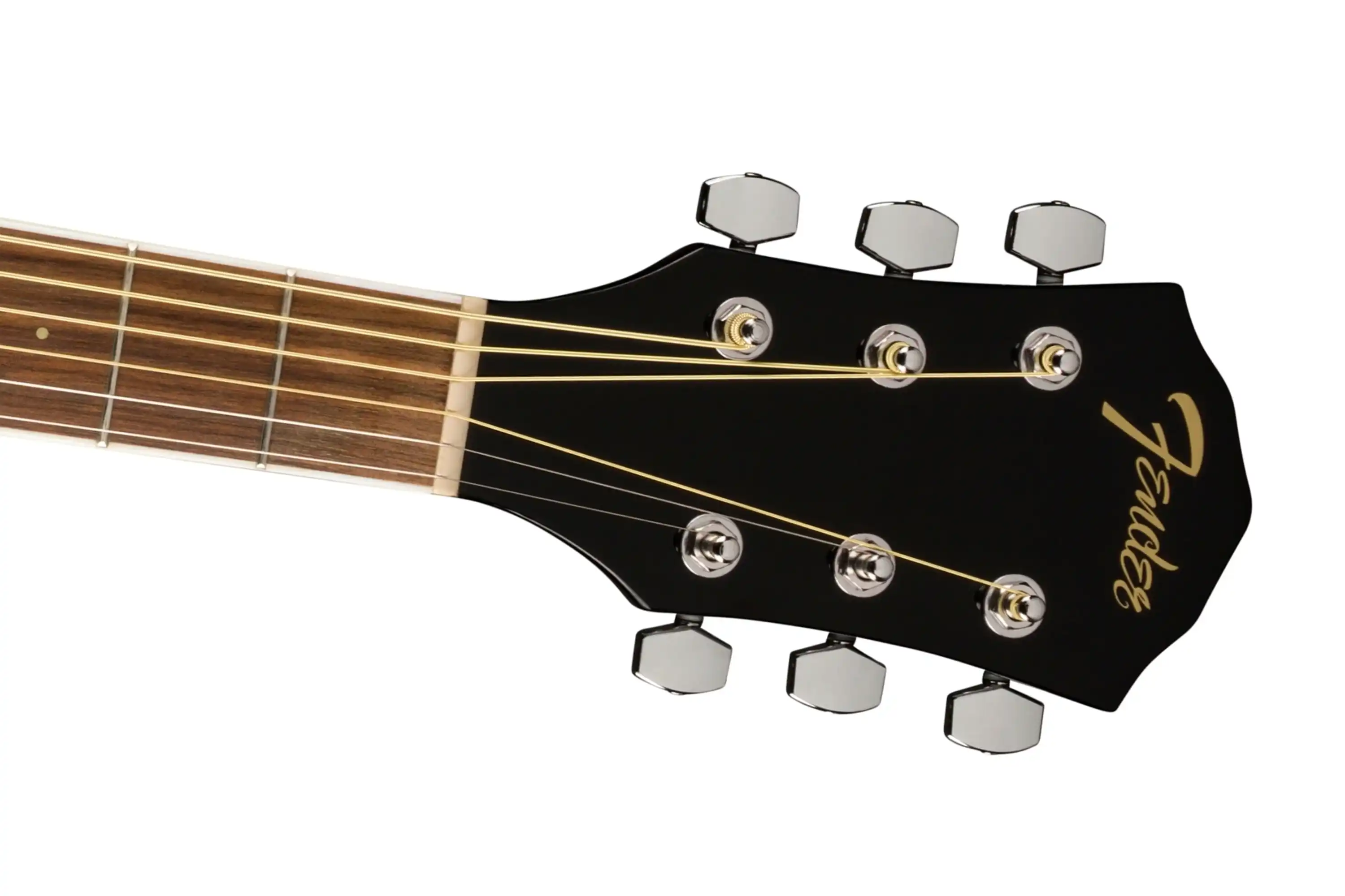 Fender 135CE V2 Concert Acoustic Electric Guitar - Black - Image 6