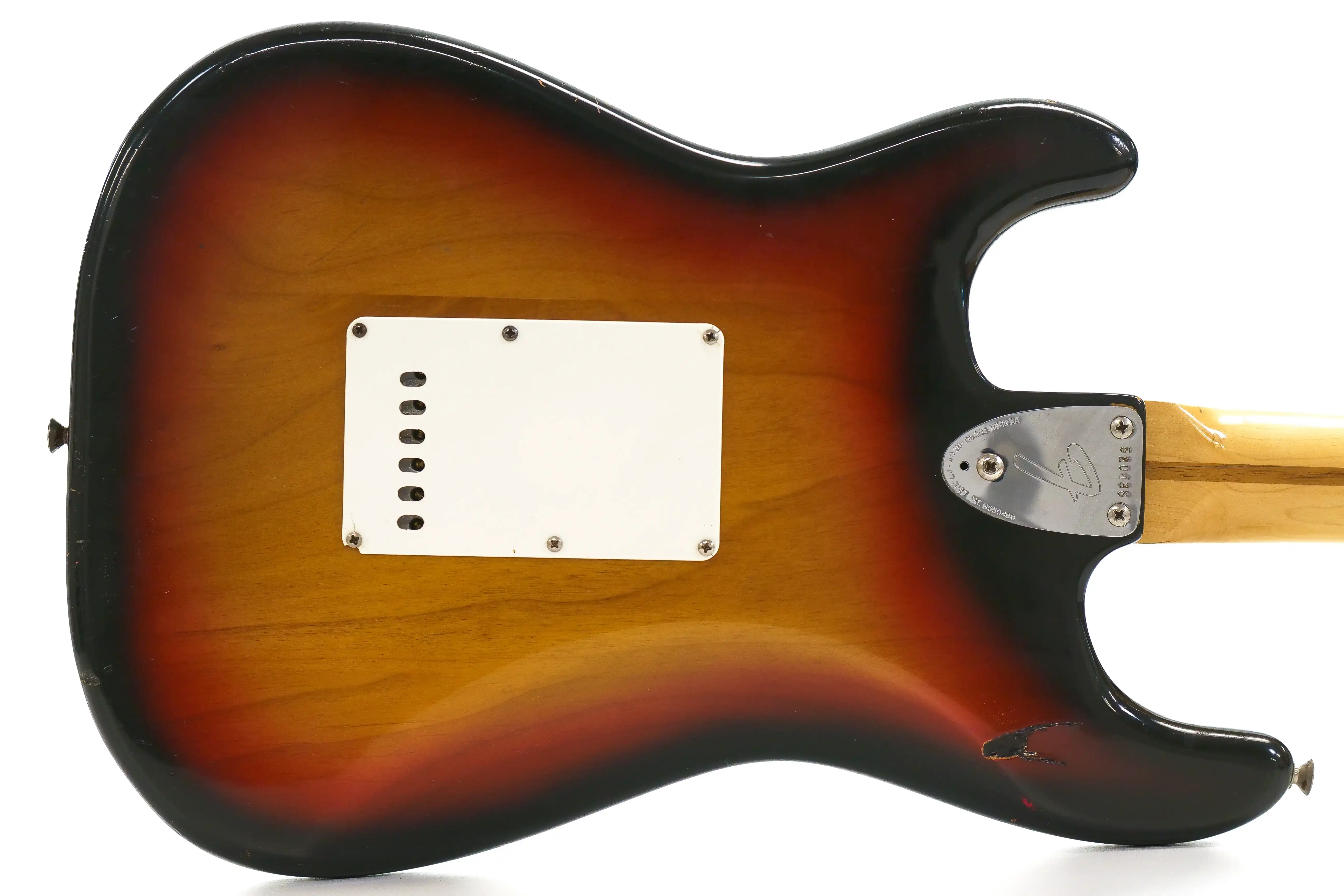 Fender 1974-1975 Stratocaster Sunburst Vintage Electric Guitar "SLOWHAND" - Image 2