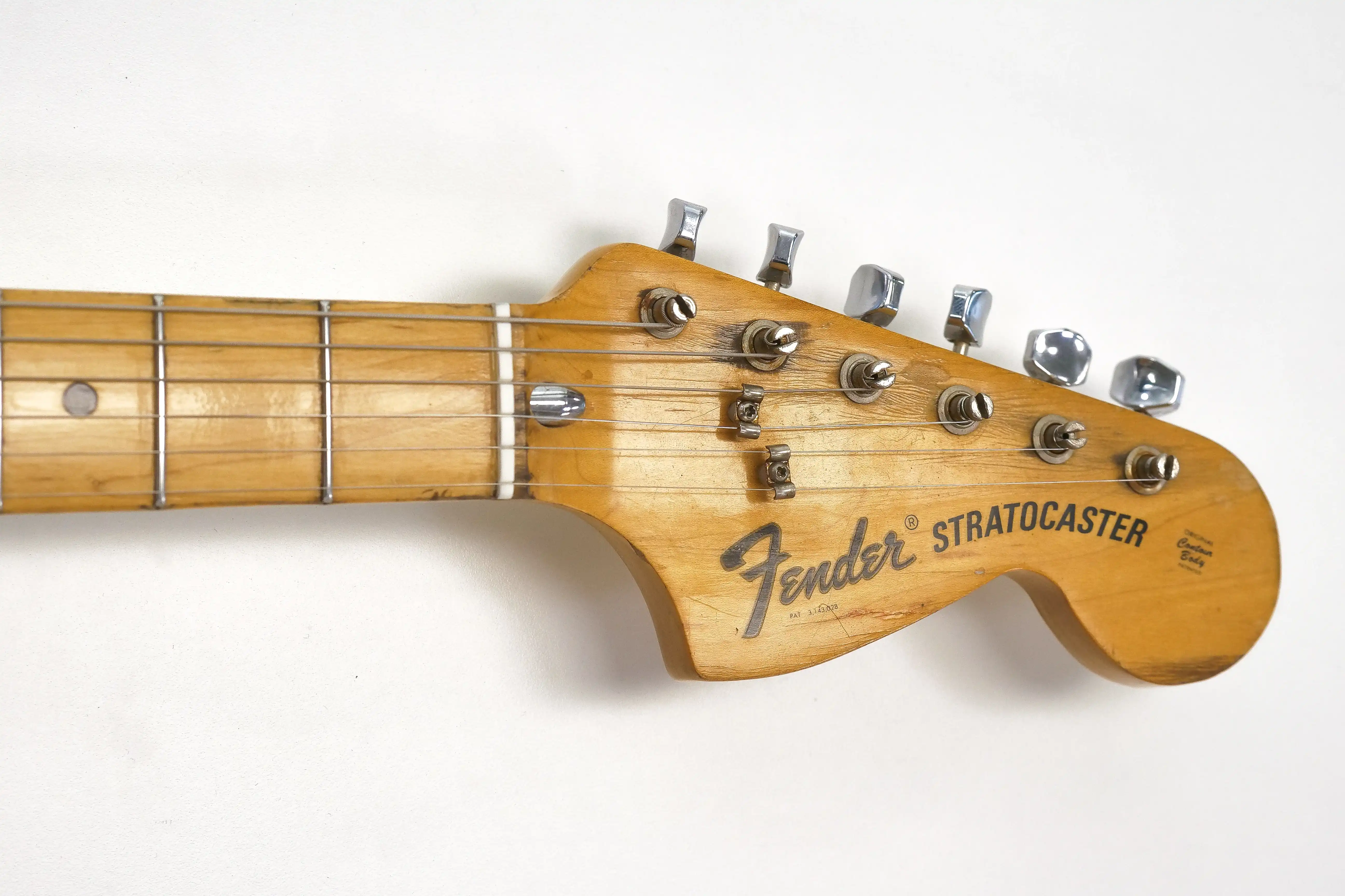 Fender 1974-1975 Stratocaster Sunburst Vintage Electric Guitar "SLOWHAND" - Image 7