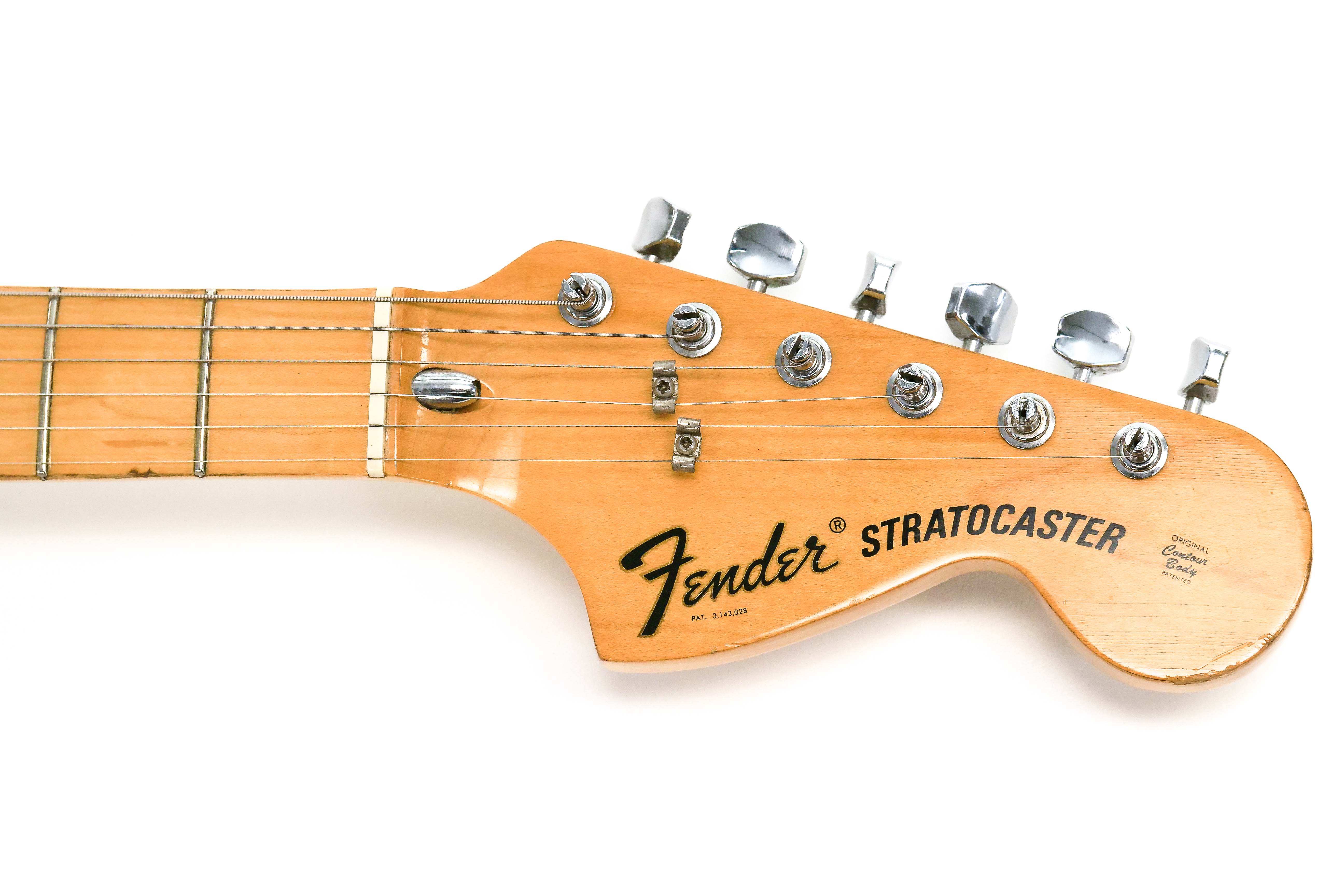 Fender 1976-1977 Stratocaster Olympic White Electric Guitar - Image 7