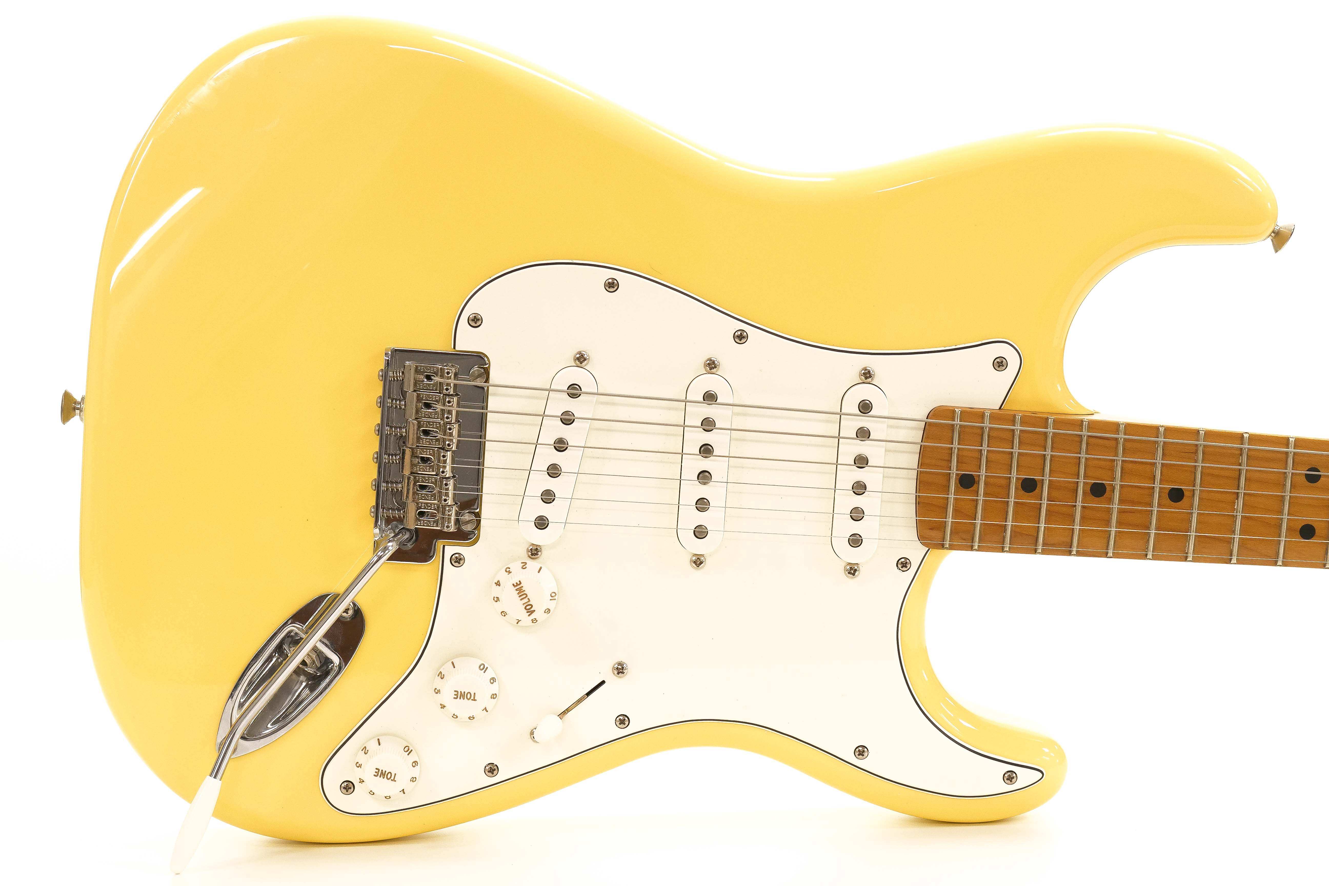 Fender 2021 Player Stratocaster Buttercream Electric Guitar "Figaro" - Pre-Owned