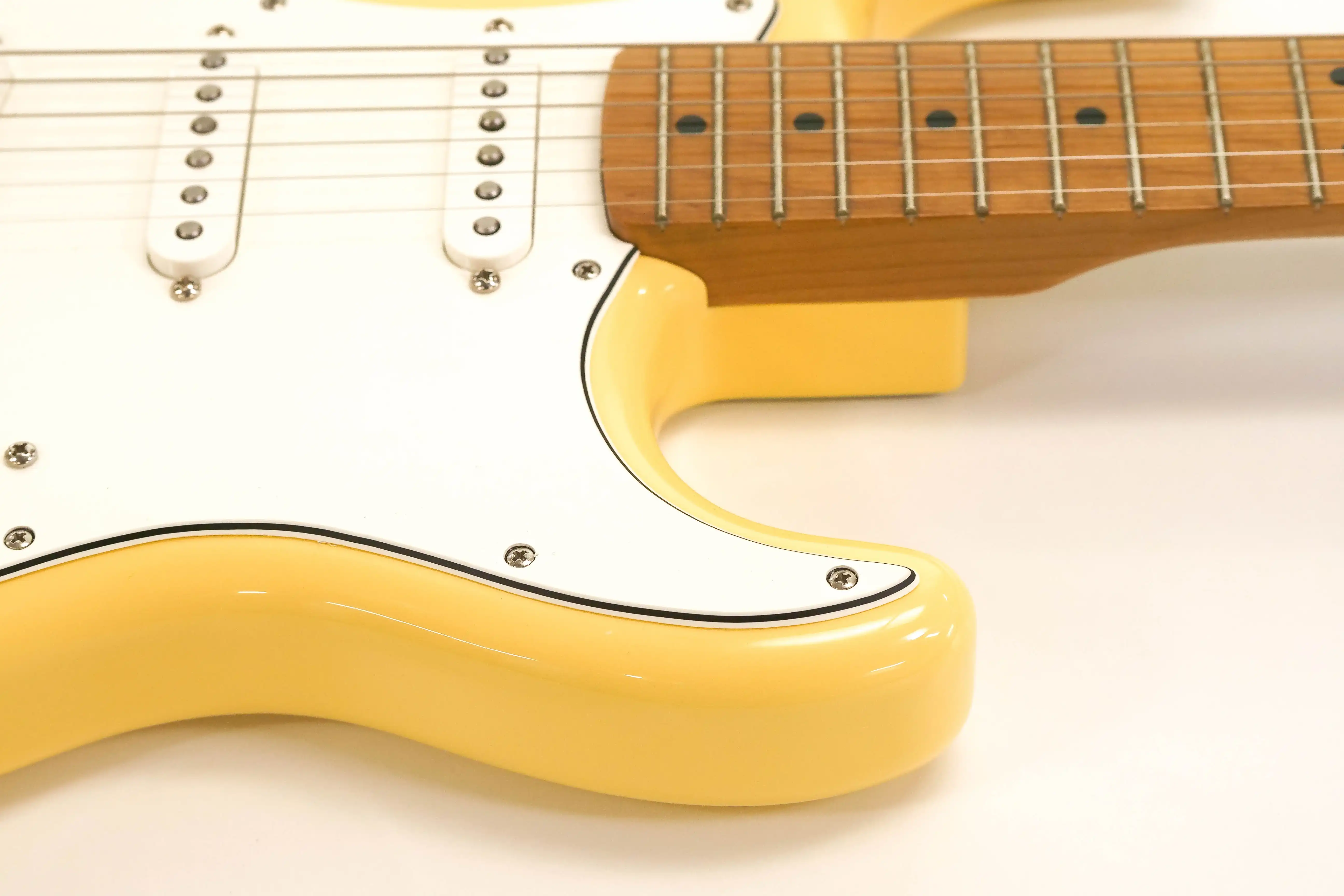 Fender 2021 Player Stratocaster Buttercream Electric Guitar "Figaro" - Pre-Owned - Image 3