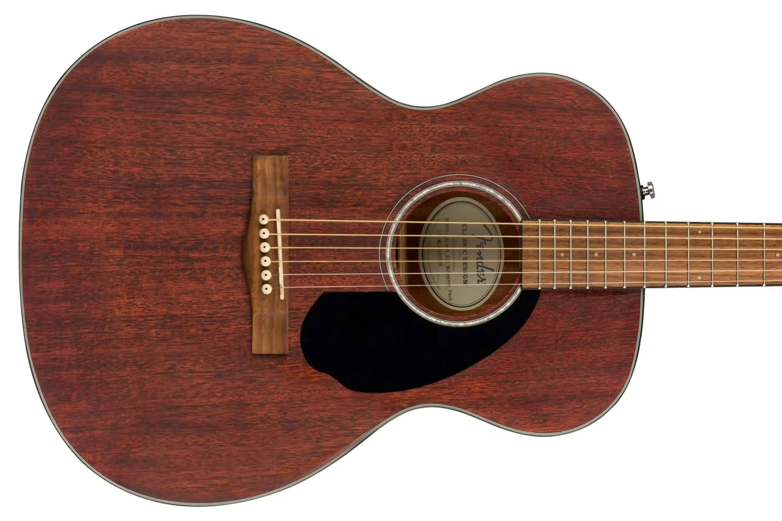 Fender CC-60S All Mahogany Acoustic Concert Guitar Pack - Image 2