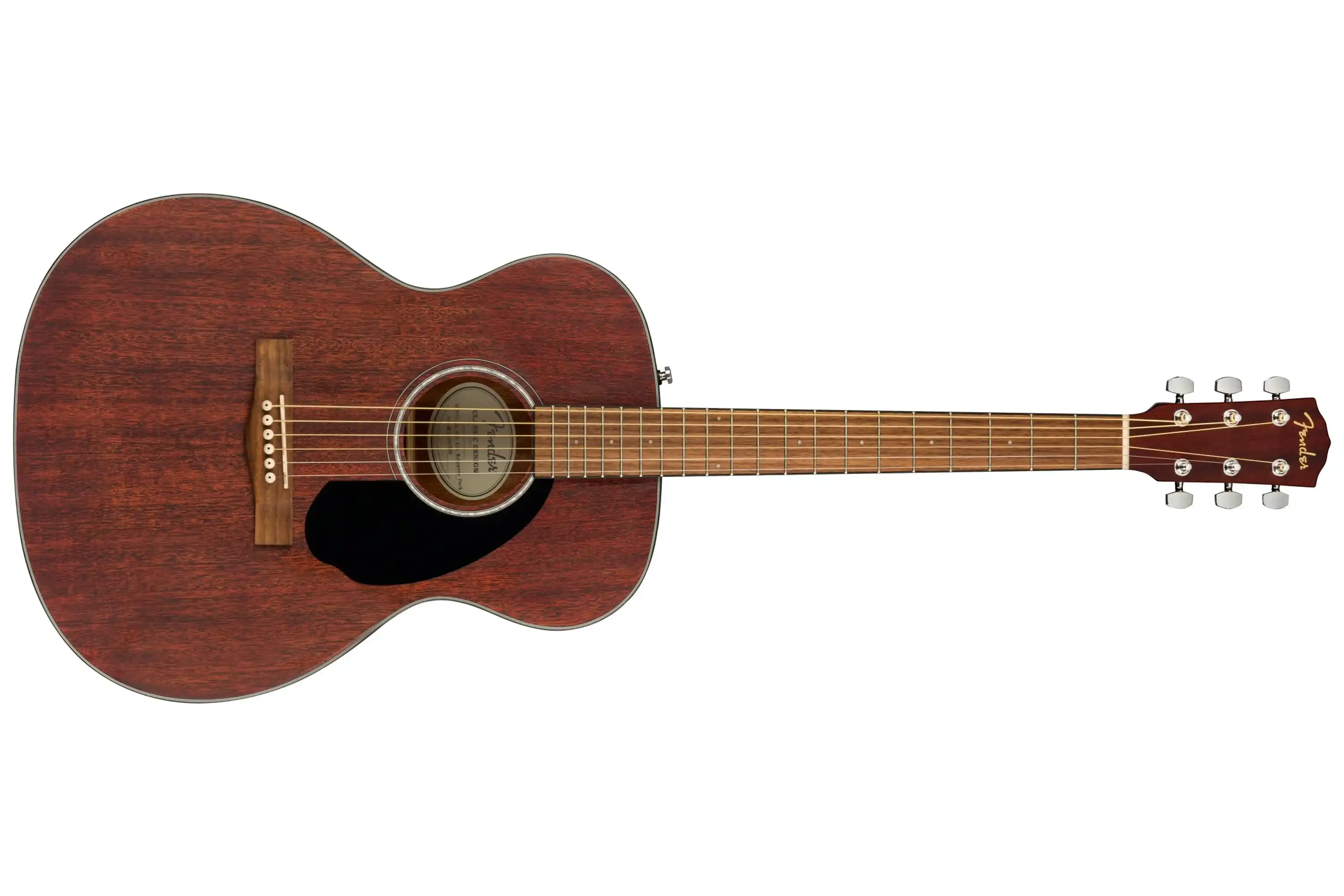 Fender CC-60S All Mahogany Acoustic Concert Guitar Pack - Image 5