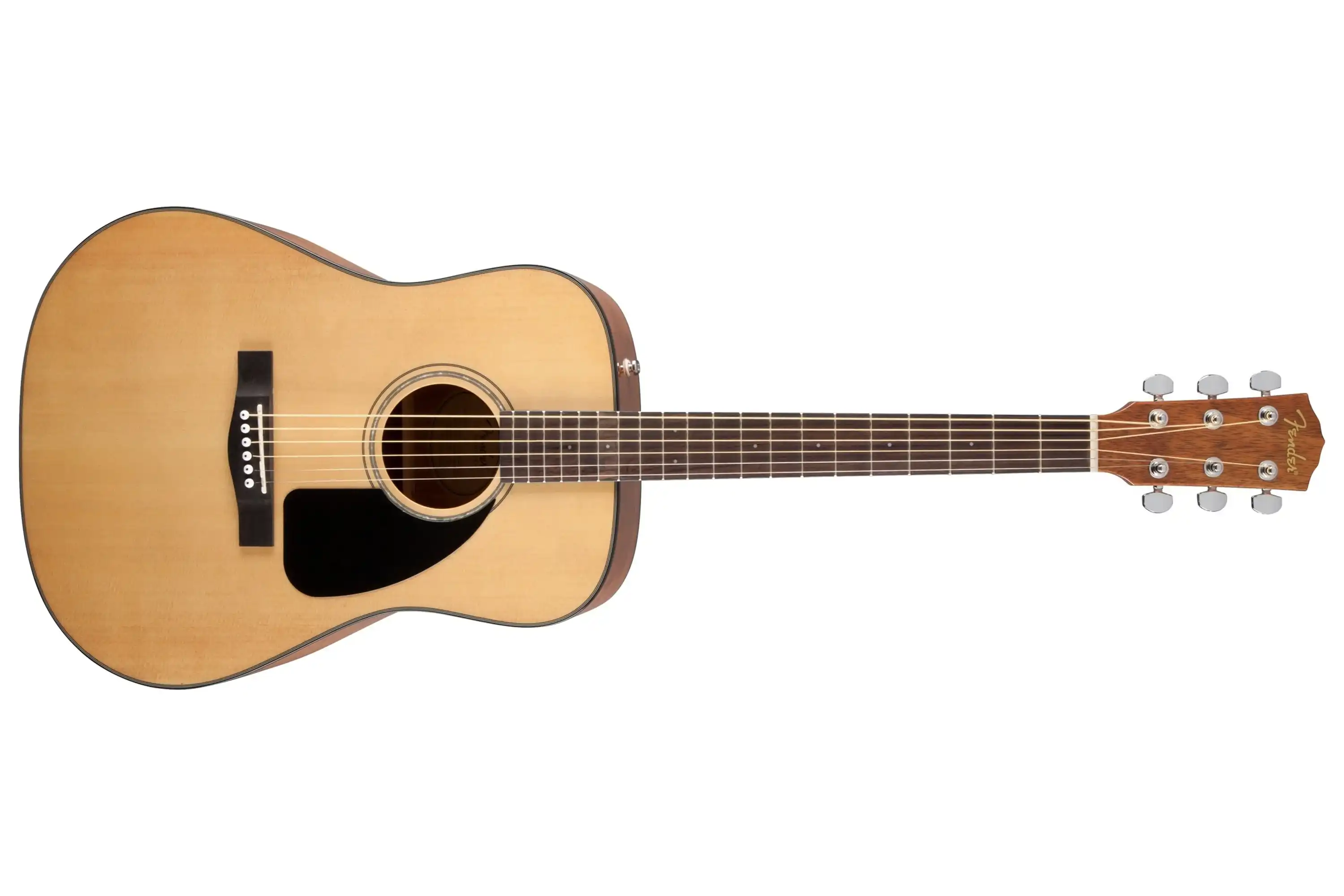 Fender CD-60 Dreadnought V3 Acoustic Guitar - Natural - Image 3