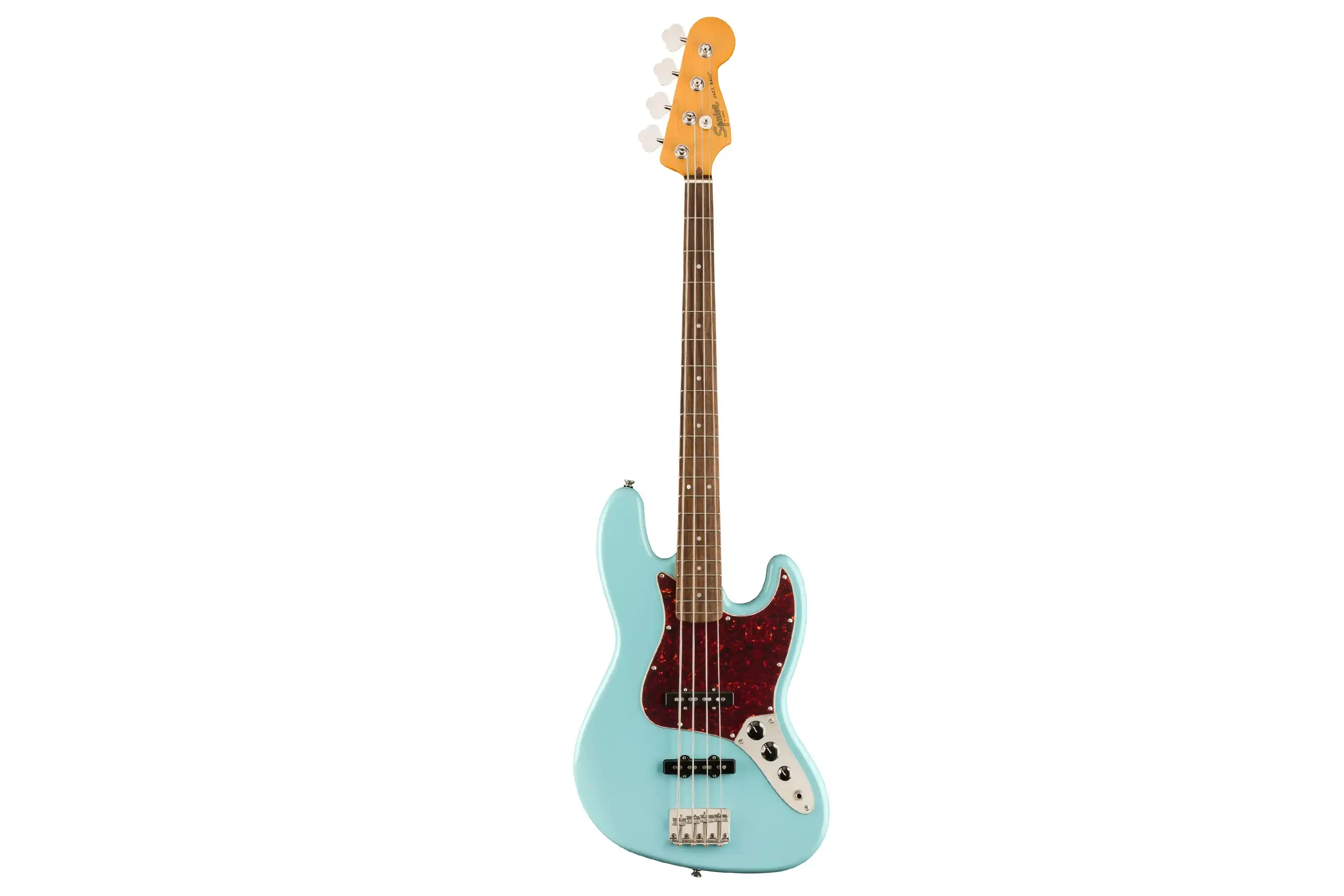 Squier By Fender Classic Vibe '60s Jazz Bass - Daphne Blue - Image 3