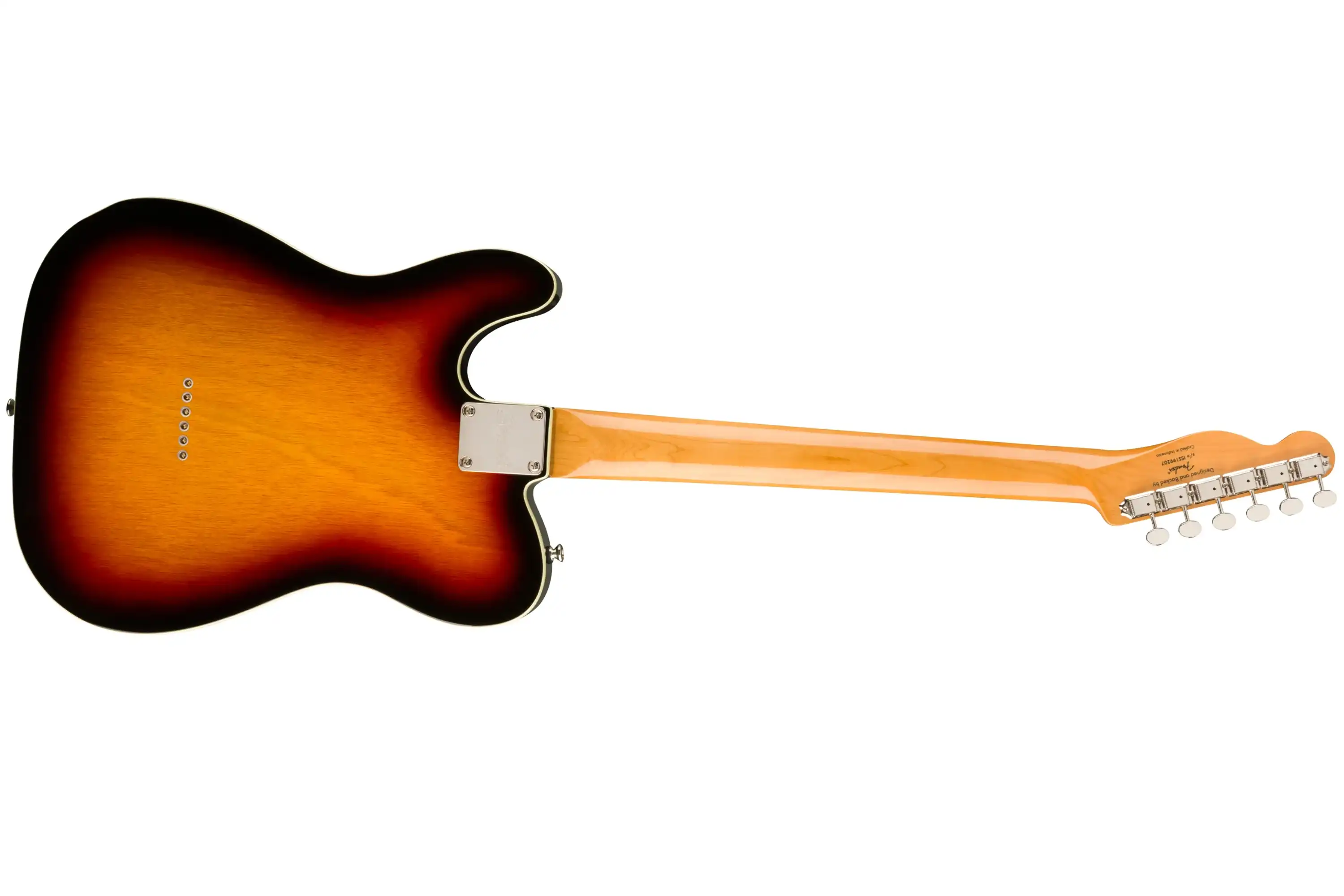 Squier By Fender Classic Vibe '60s Telecaster Custom Electric Guitar - Sunburst - Image 4