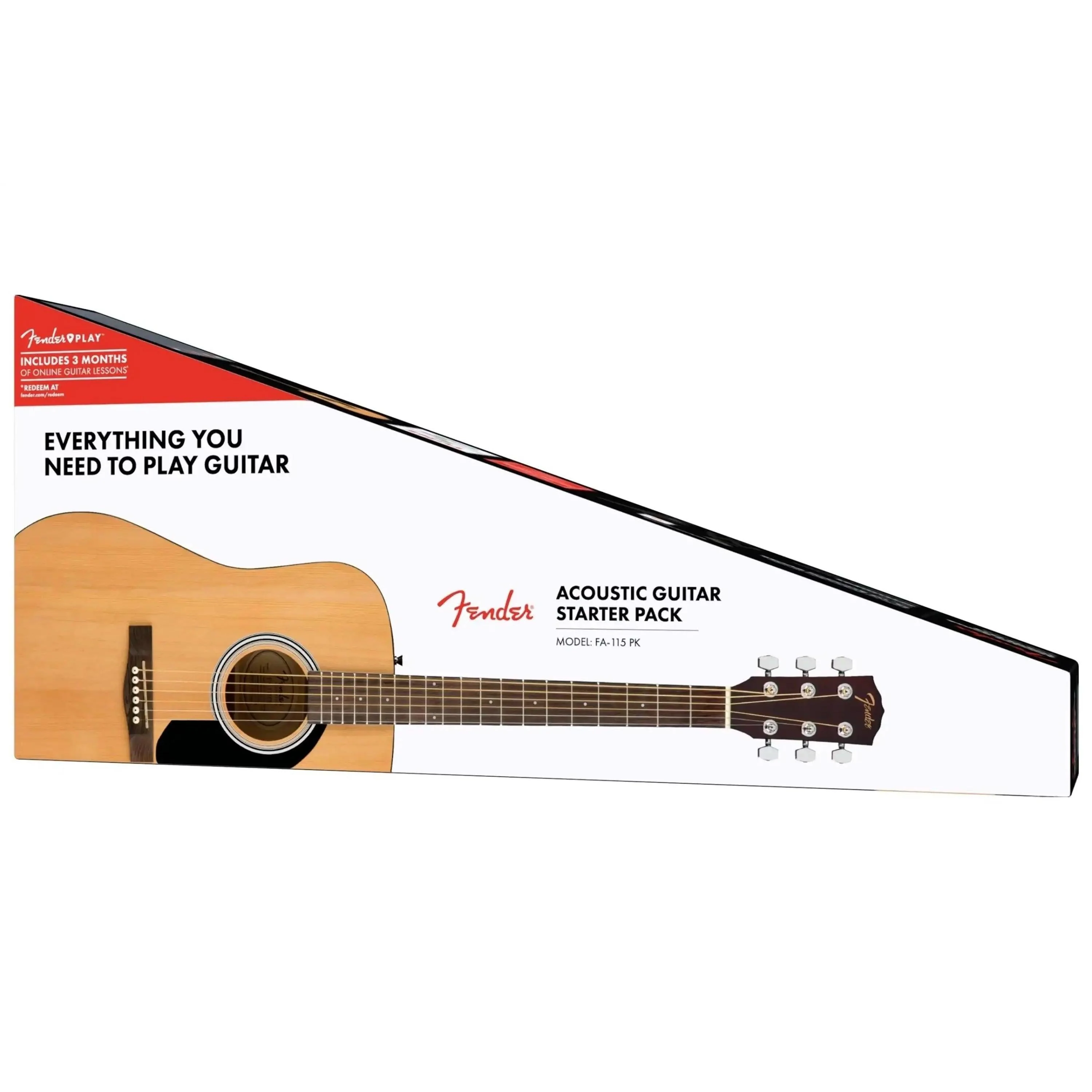 Fender FA-115 Dreadnought Acoustic Guitar Pack - Image 8