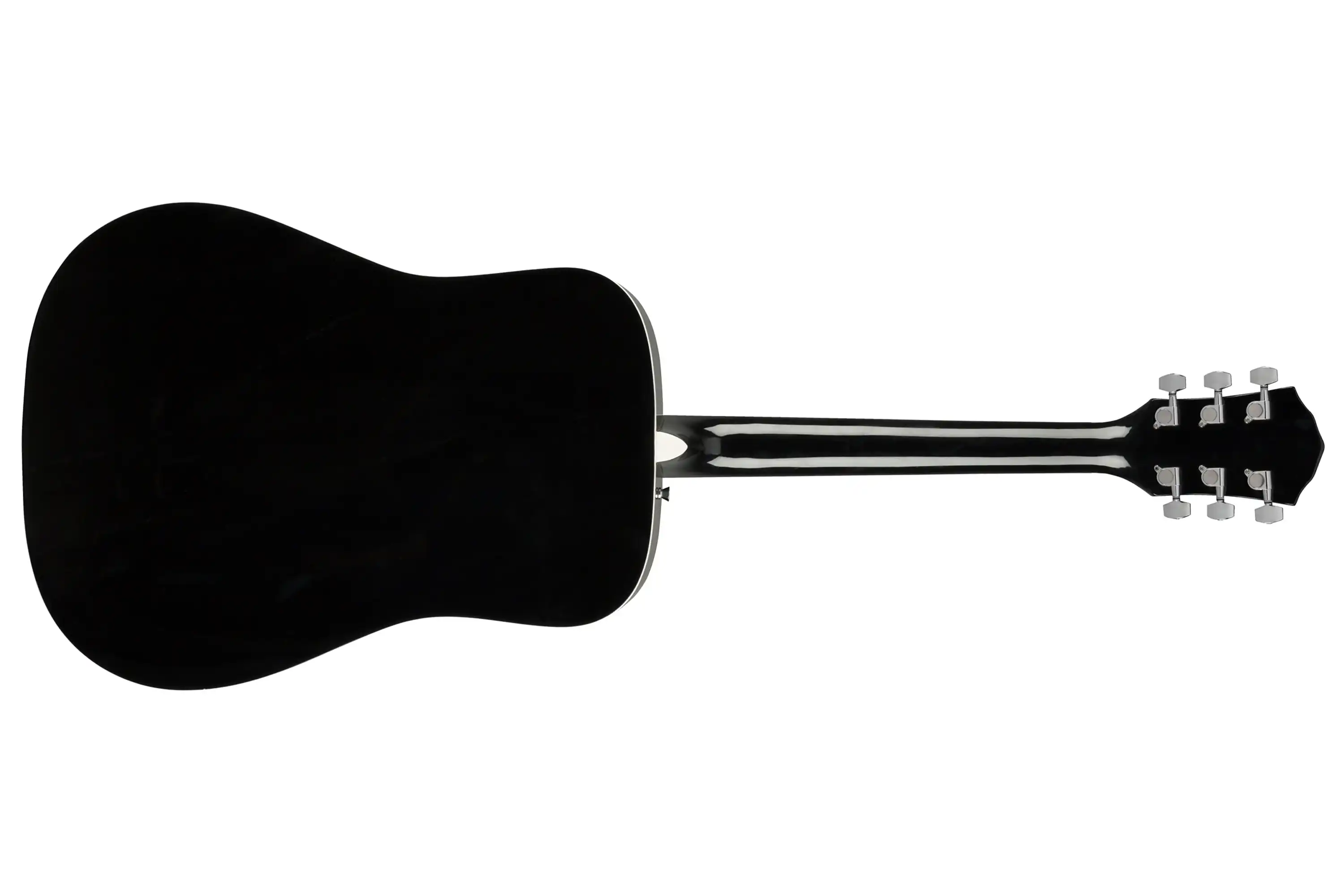 Fender FA-125 Dreadnought Acoustic Guitar - Black - Image 4