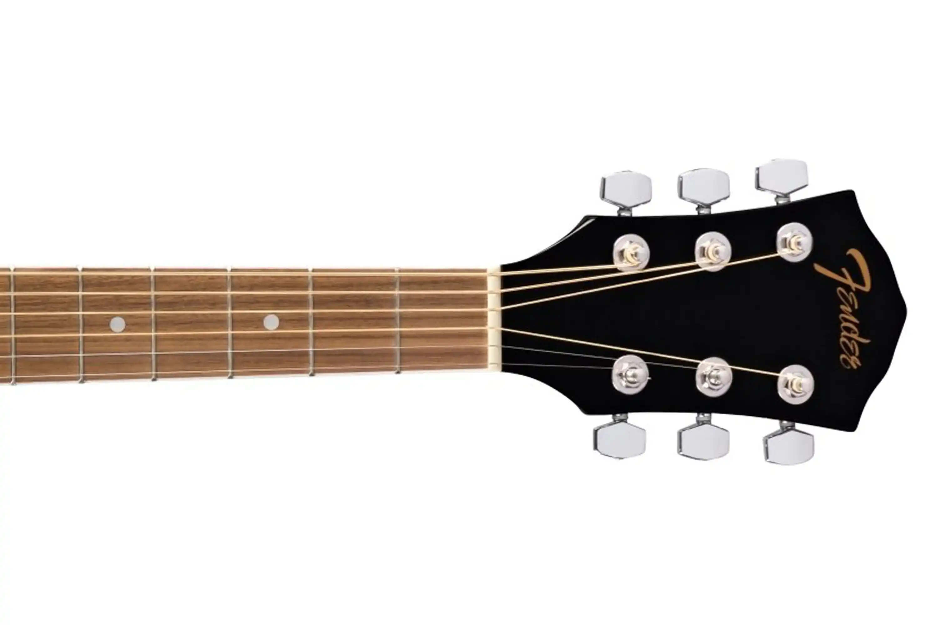Fender FA-125 Dreadnought Acoustic Guitar - Black - Image 5