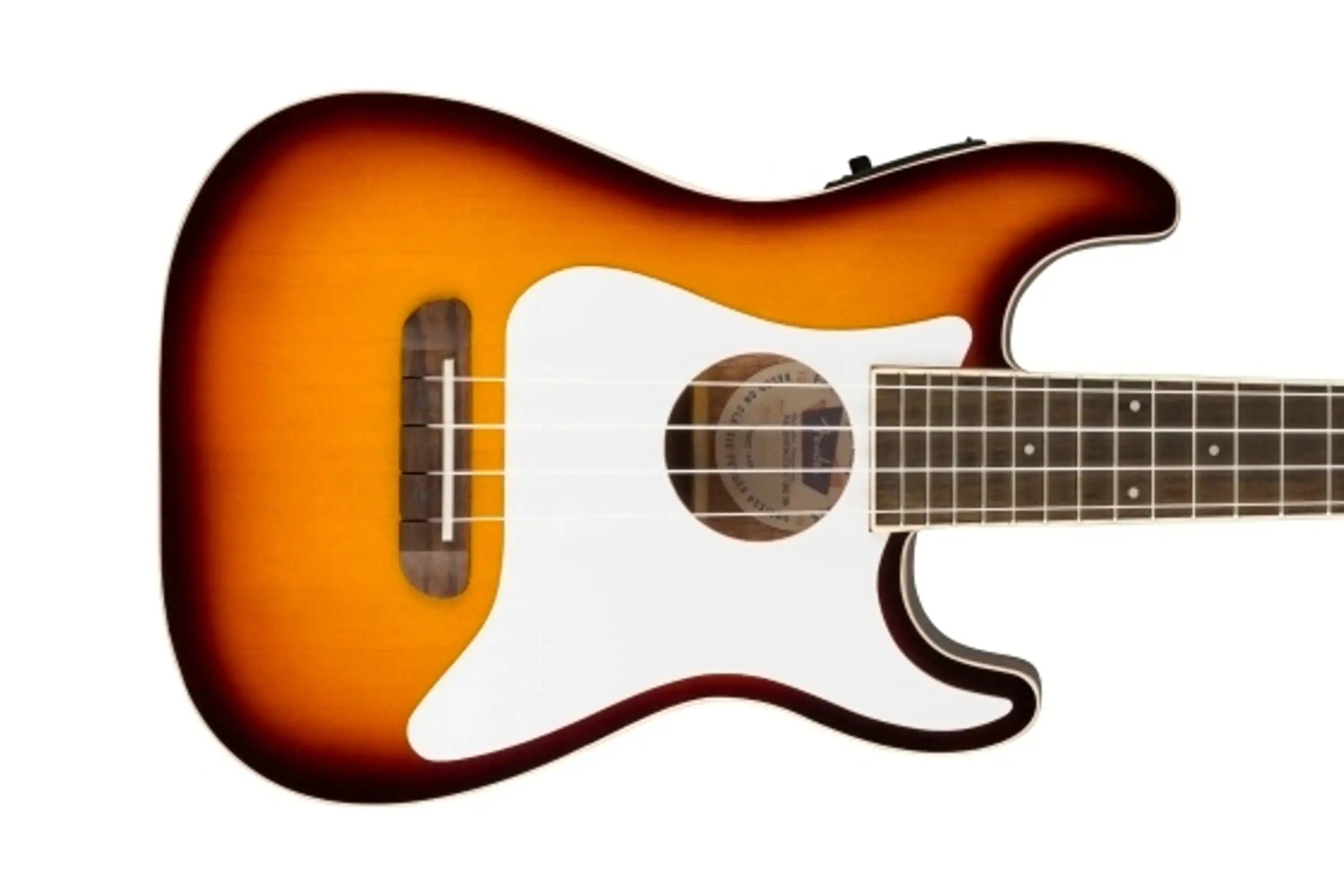 Fender Fullerton Stratocaster Concert Ukulele Sunburst - Open Box