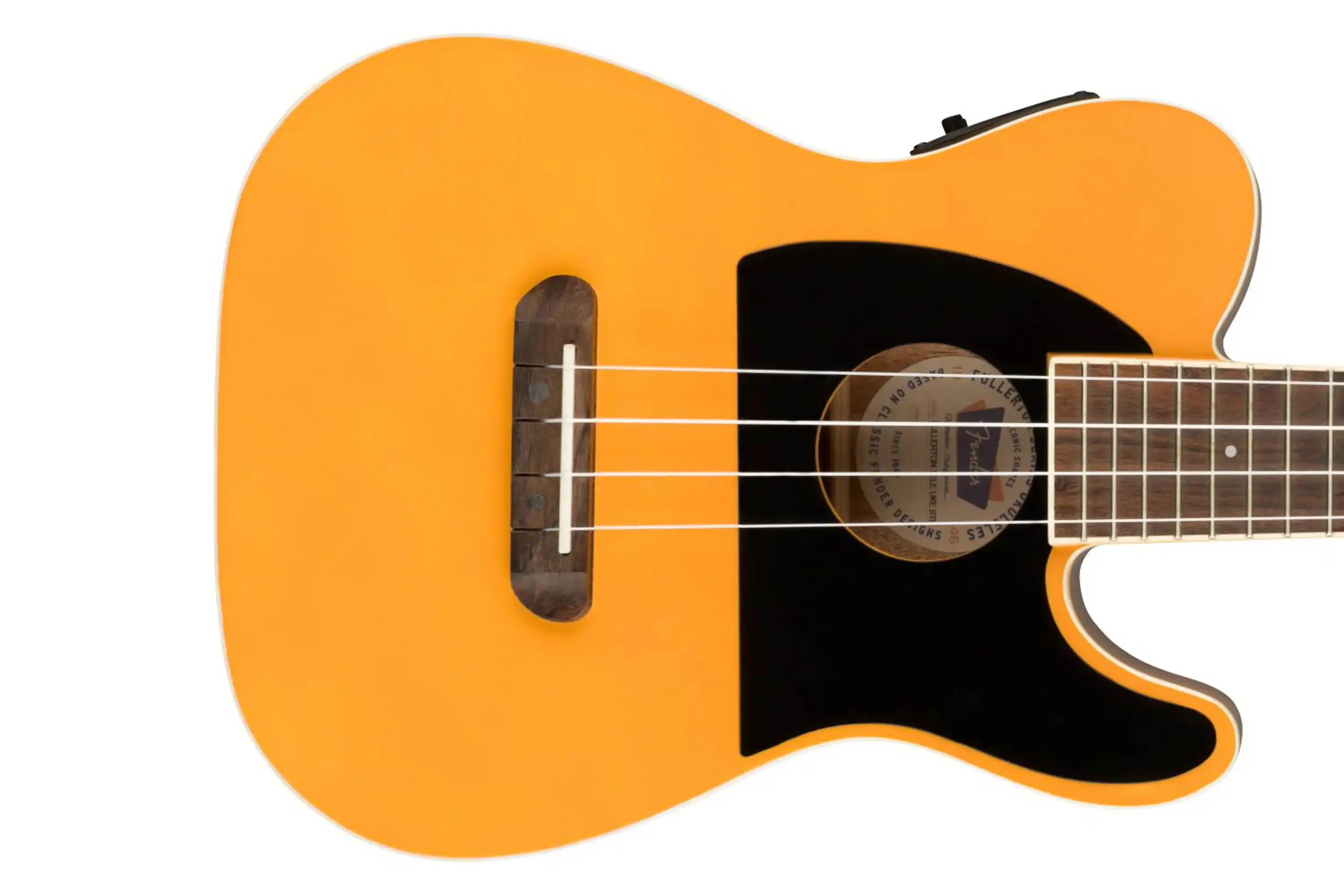 Fender Fullerton Telecaster Concert Ukulele Butterscotch Blonde - Open Box