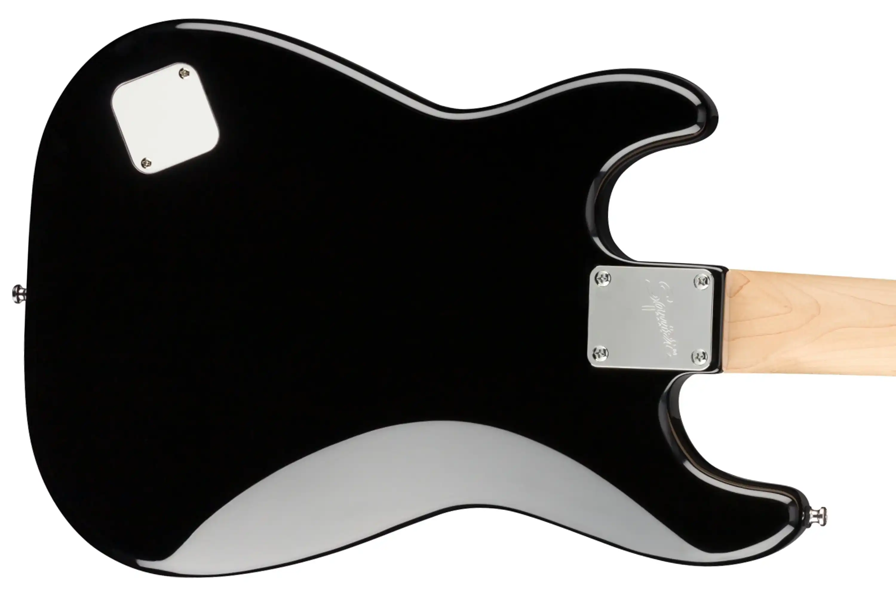 Squier By Fender Mini Stratocaster Guitar - Black - Image 2