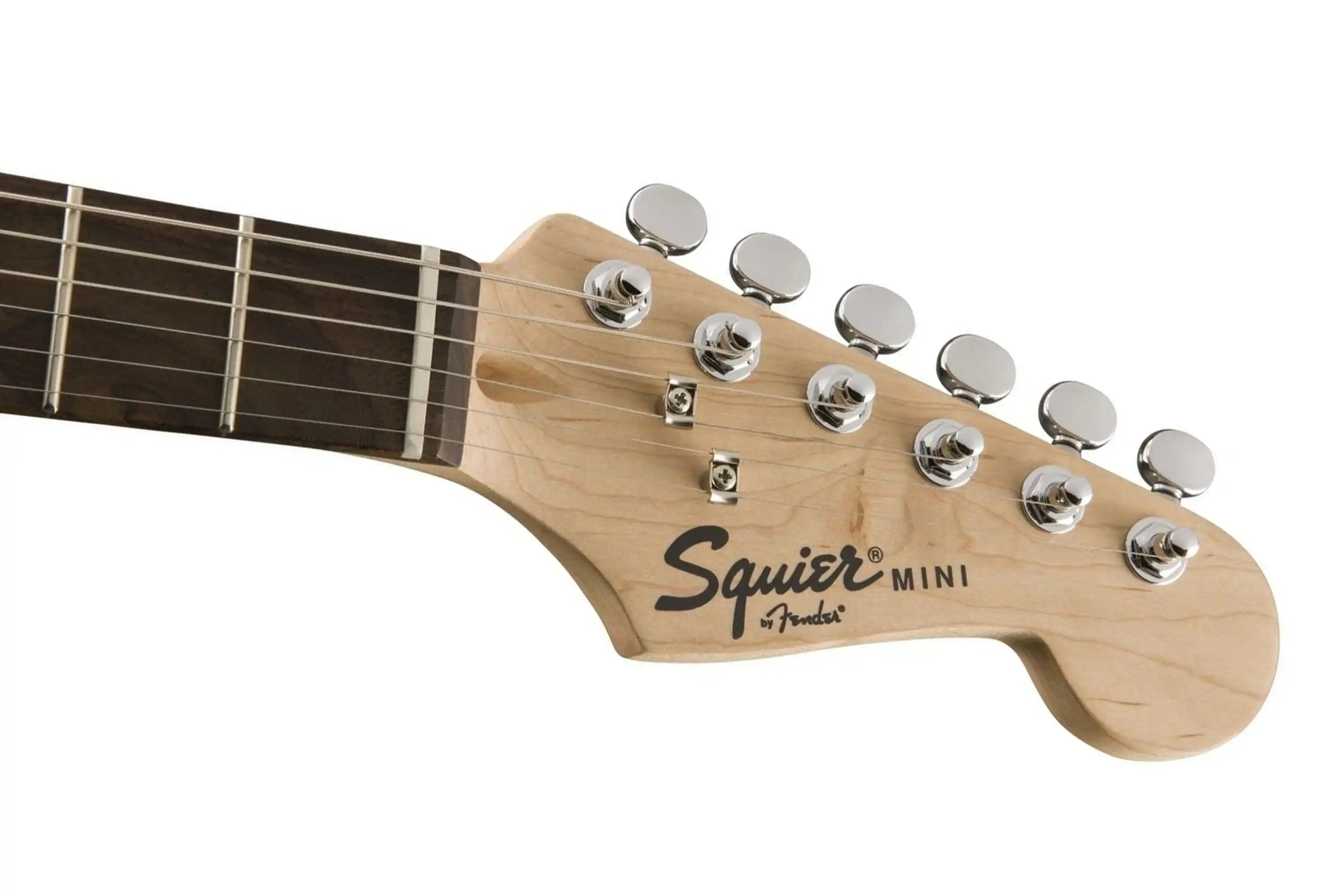 Squier By Fender Mini Stratocaster Guitar - Black - Image 5