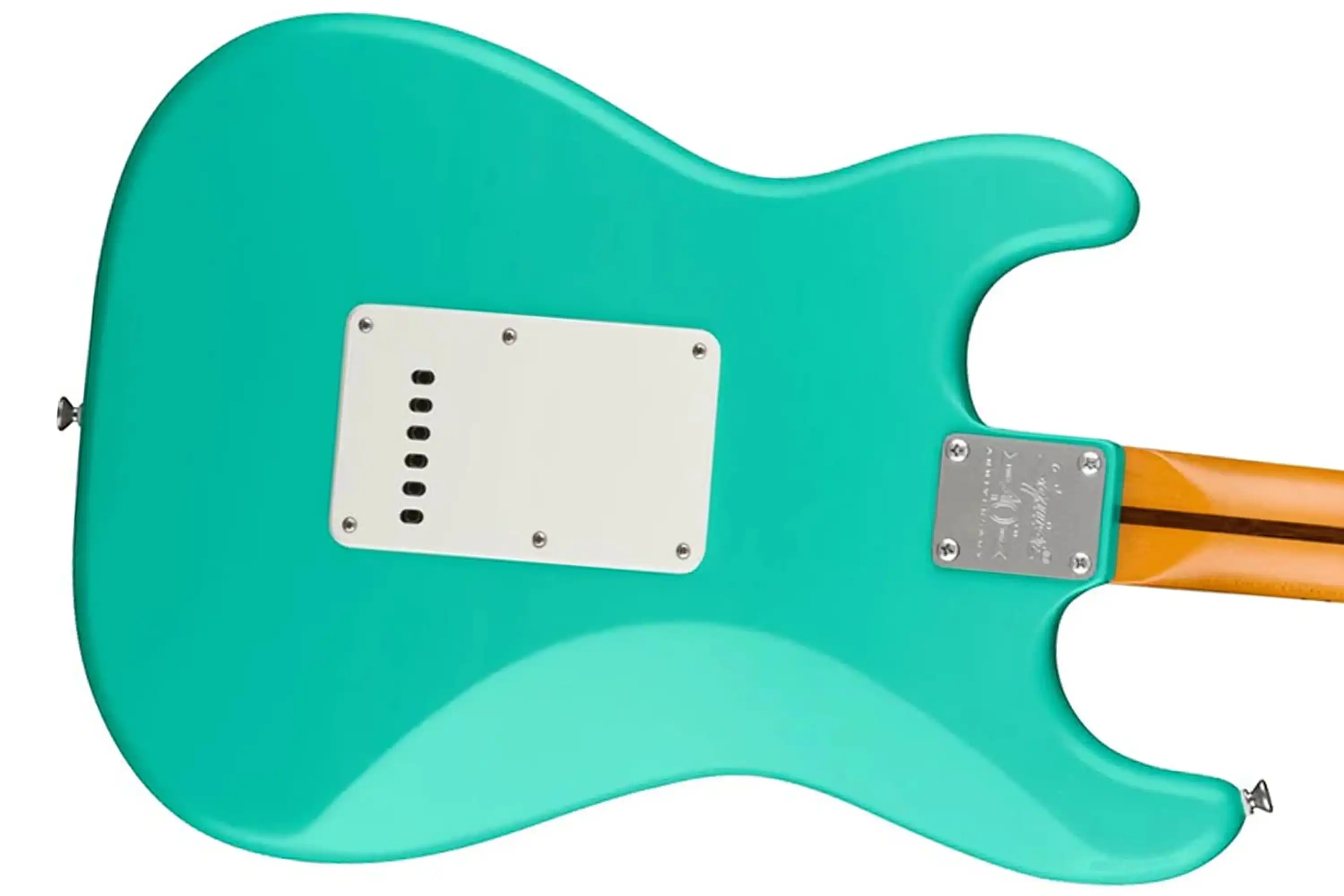 Squier By Fender 40th Anniversary Stratocaster Guitar Vintage Edition - Satin Seafoam Green - Image 2