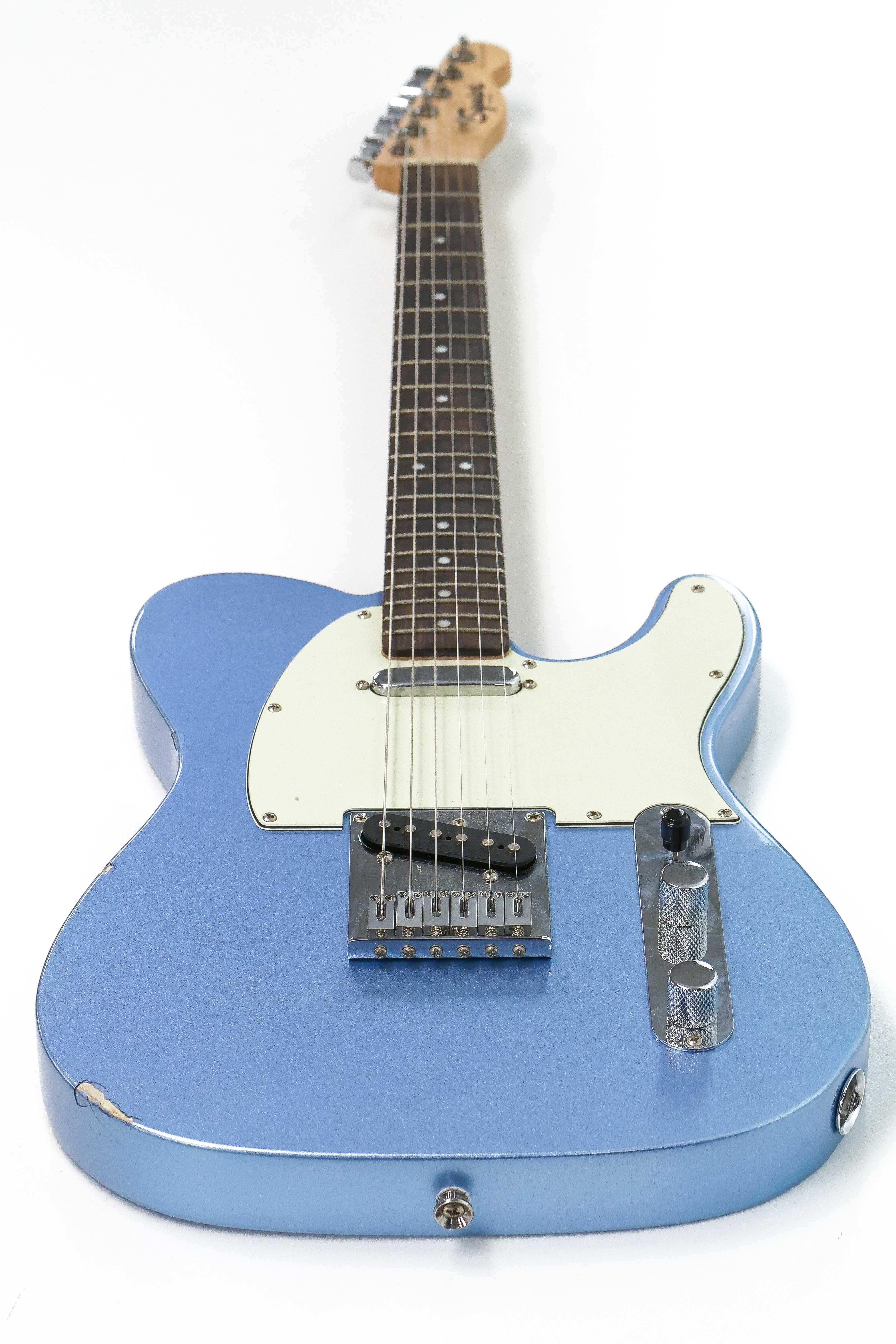 Fender Squier Bullet Telecaster Electric Guitar Lake Placid Blue - Pre-Owned - Image 4