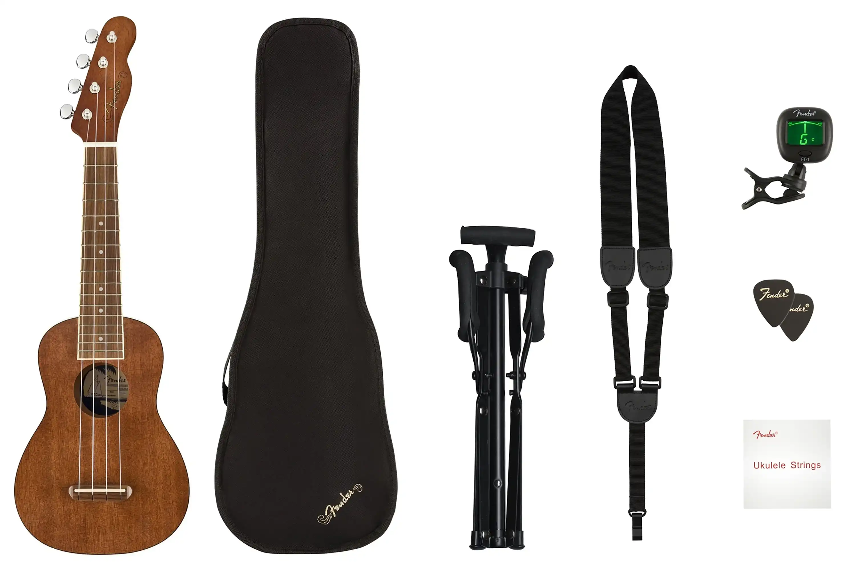 Fender Soprano Ukulele Starter Pack - Image 3