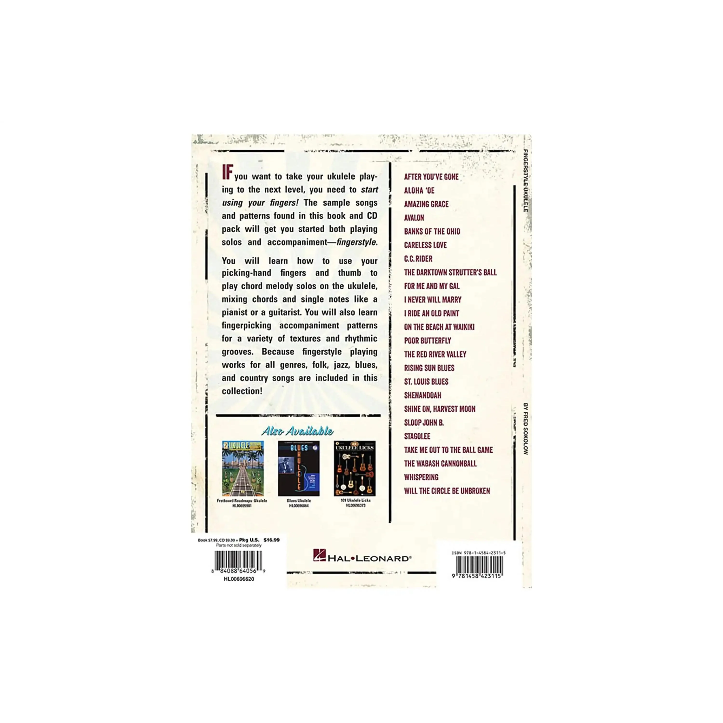 Fingerstyle Ukulele - A Method & Songbook for Fingerpicking Backup & Solos - Image 4
