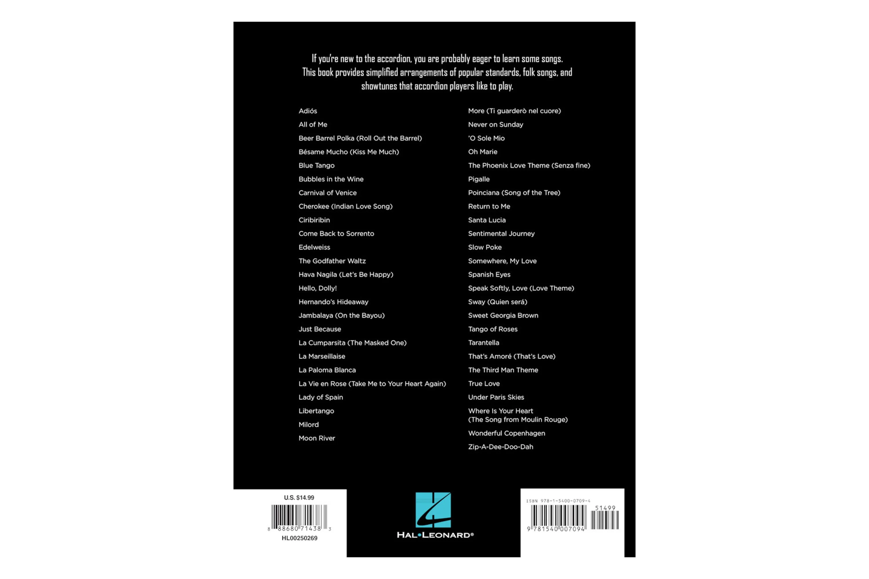 Hal Leonard First 50 Songs Accordion Book - Image 6