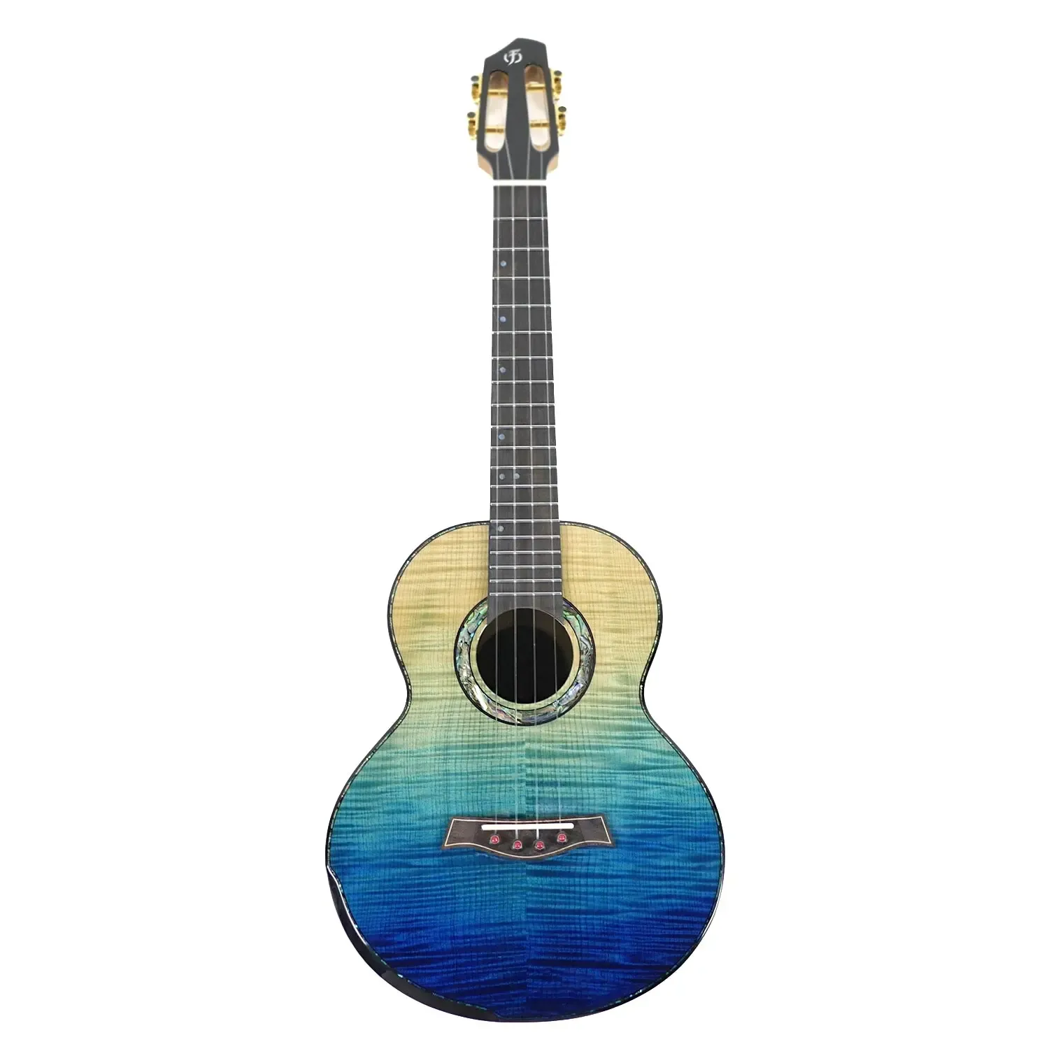 Flight A10 FM Faded Blue 10th Anniversary Tenor Ukulele - Image 4
