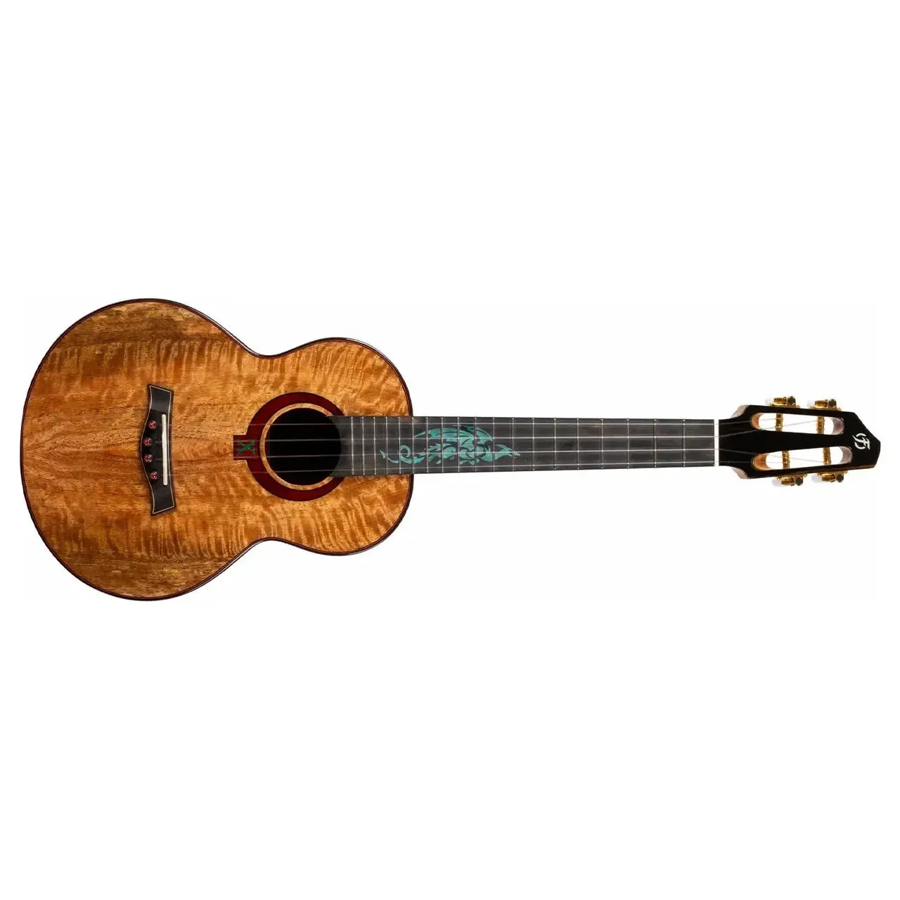 Flight A10 MM Mango Dragon 10th Anniversary Tenor Ukulele - Image 3