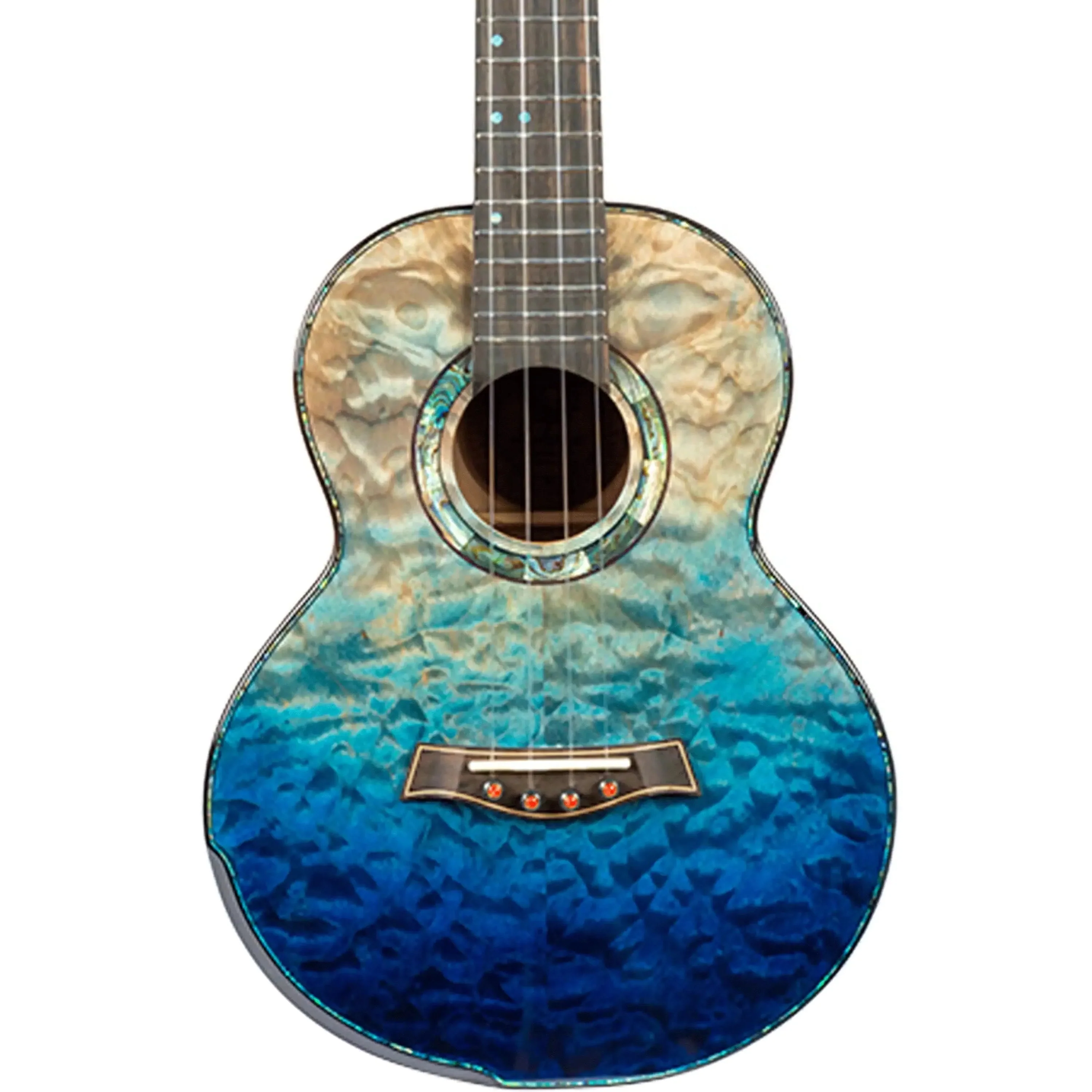 Flight A10 QM Faded Blue 10th Anniversary Tenor Ukulele