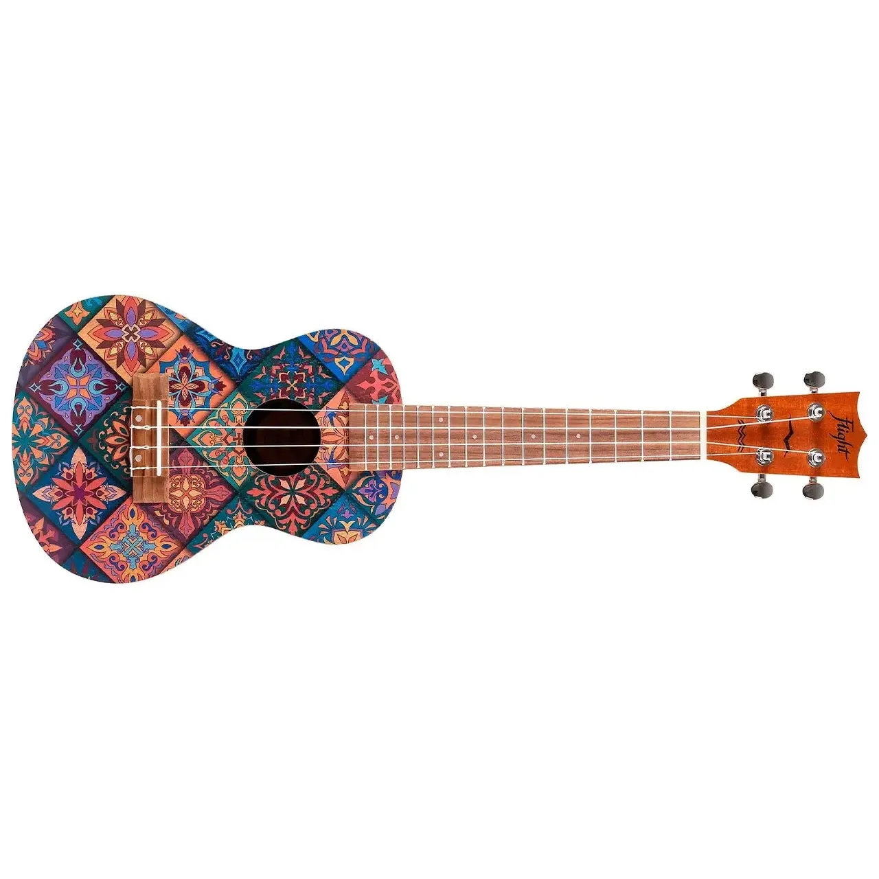 Flight AUC-33 Art Series Fusion Concert Ukulele - Image 3