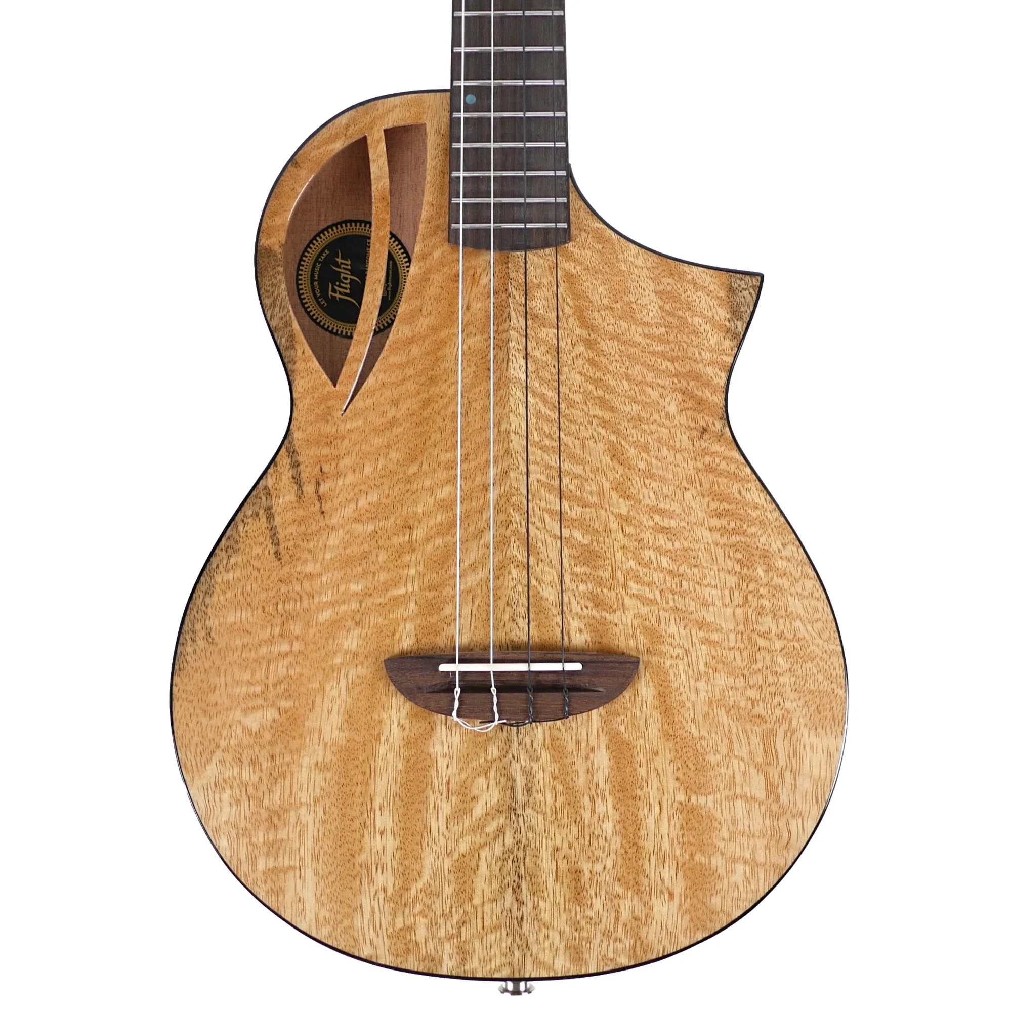 Flight AVIATOR-CE Solid Mango Top Baritone Ukulele w/ Pickup