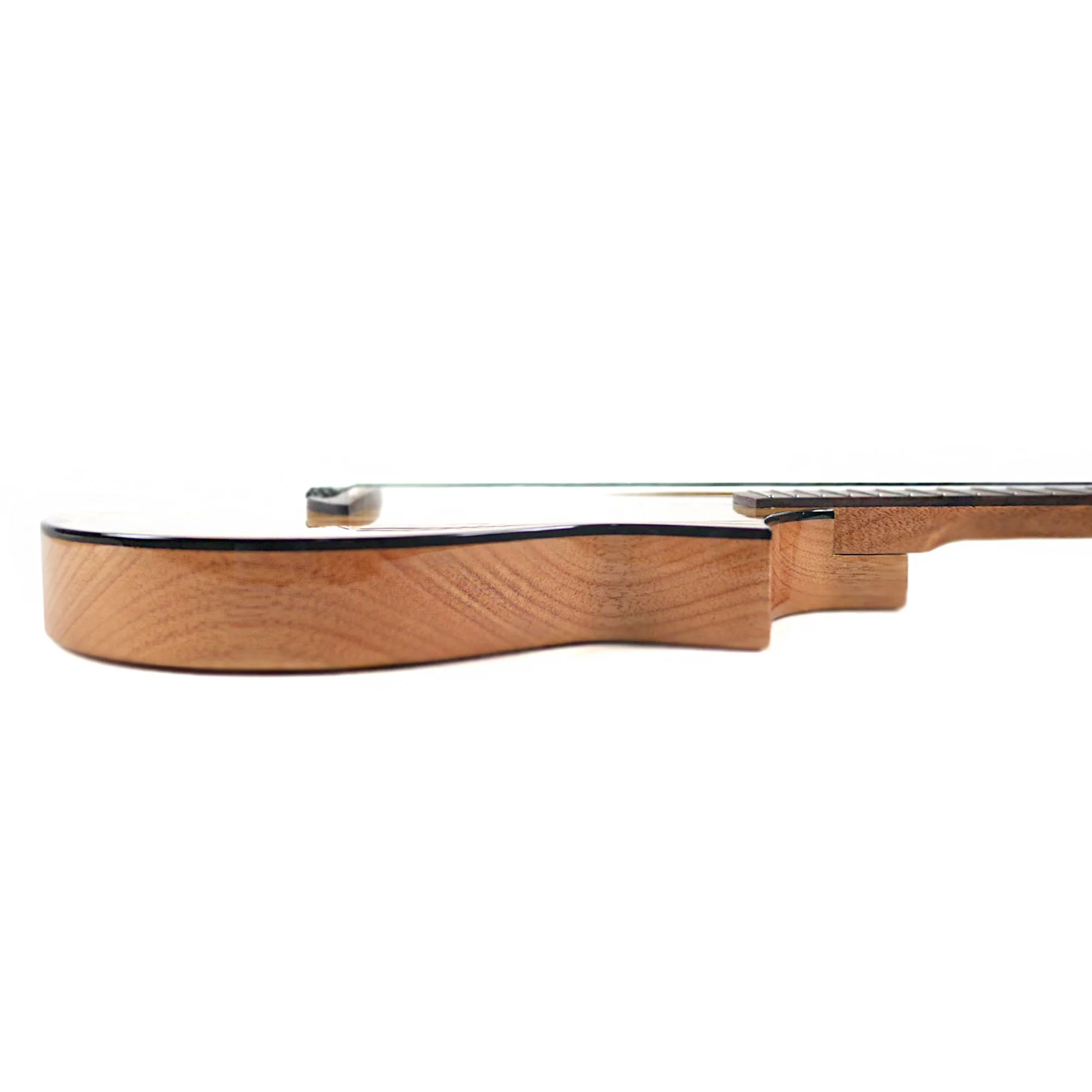 Flight AVIATOR-CE Solid Mango Top Baritone Ukulele w/ Pickup - Image 3