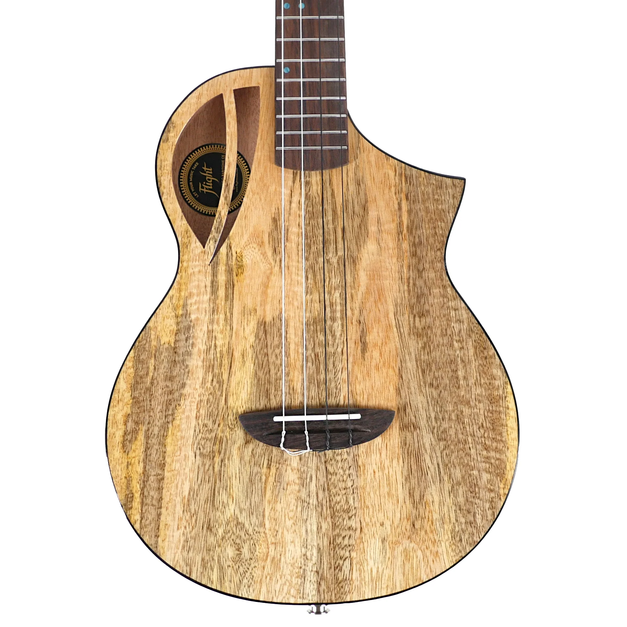 Flight AVIATOR-CE Solid Mango Top Baritone Ukulele w/ Pickup