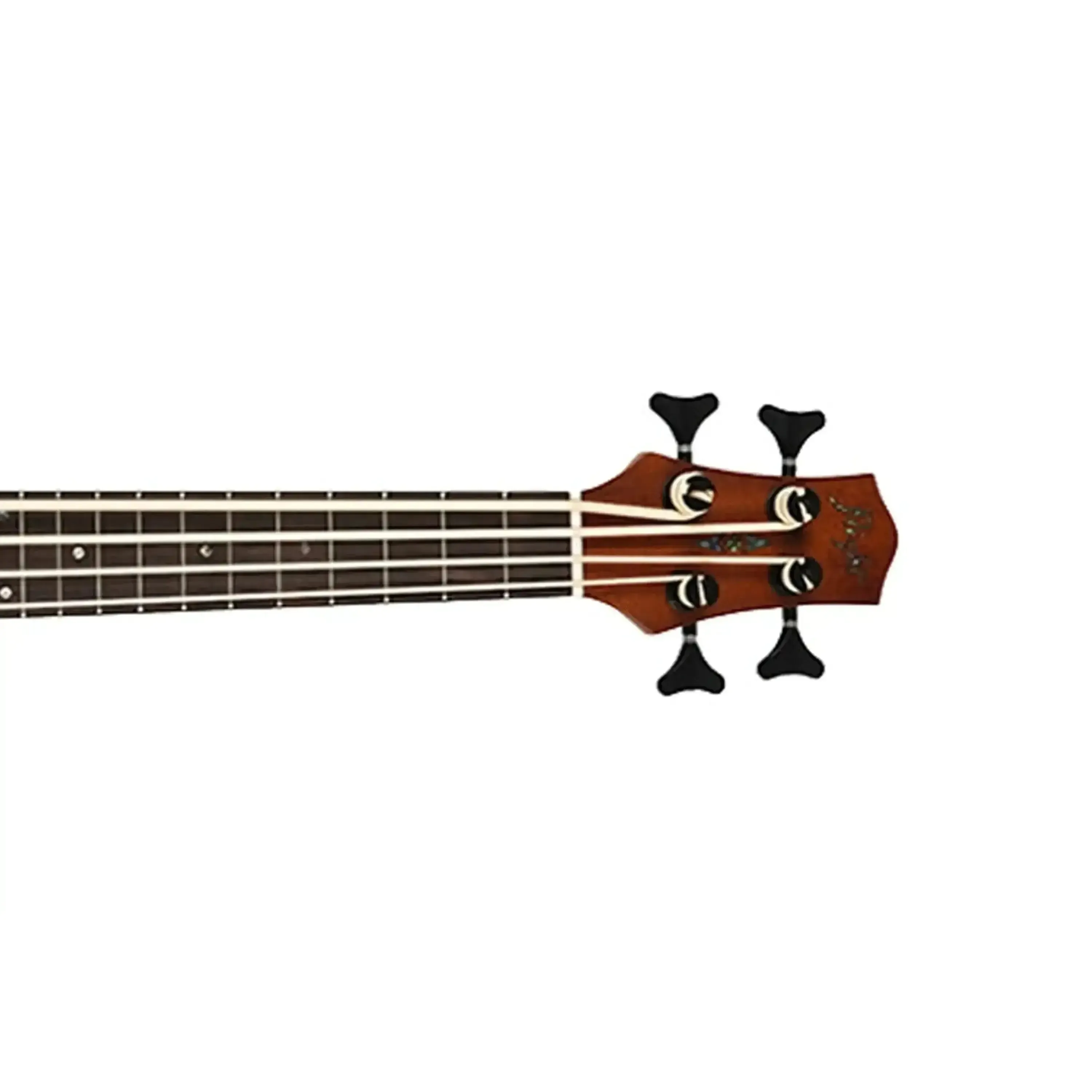 Flight DUBS MAH Mahogany Acoustic-Electric Bass Ukulele - Image 5