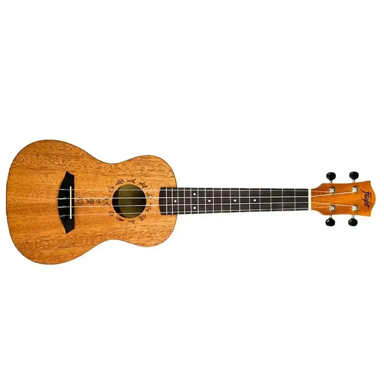 Flight DUC373 Designer Series African Mahogany Concert Ukulele - Image 3