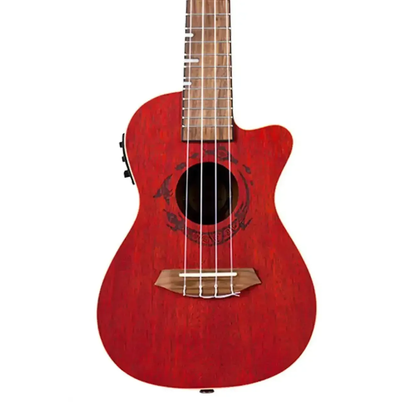 Flight DUC380 CEQ Coral Concert Ukulele w/ EQ