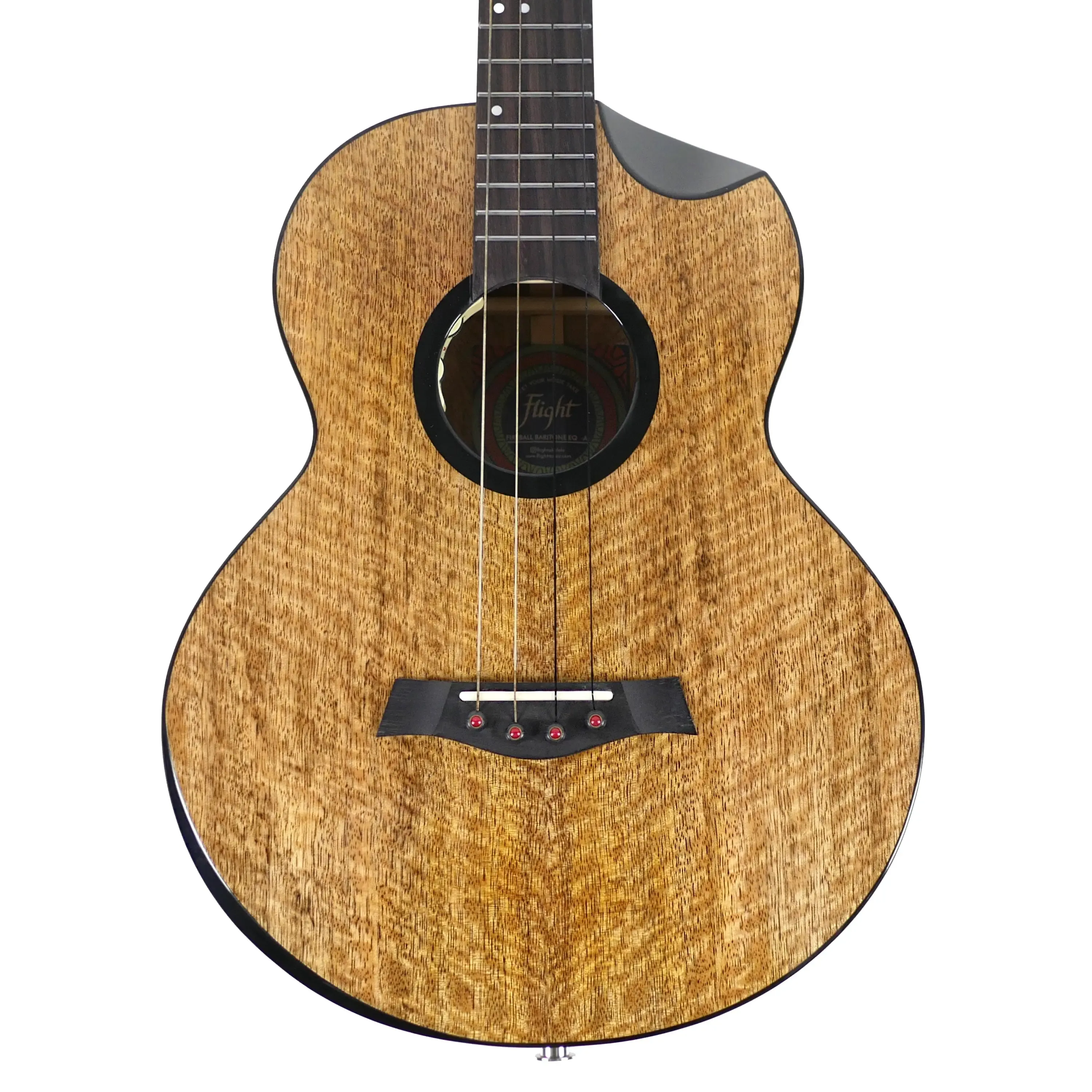 Flight Fireball EQ-A Solid Mango Baritone Ukulele