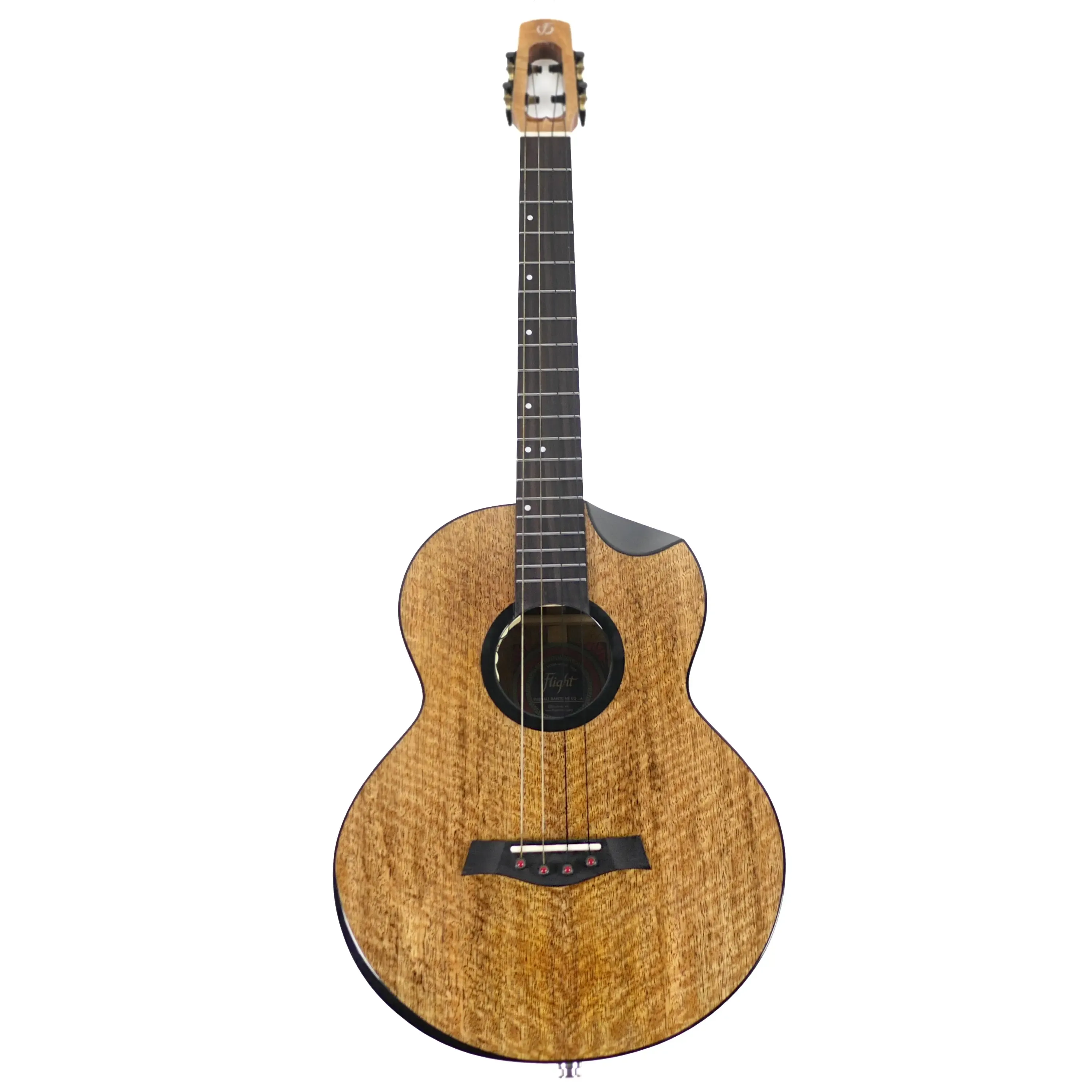 Flight Fireball EQ-A Solid Mango Baritone Ukulele - Image 5