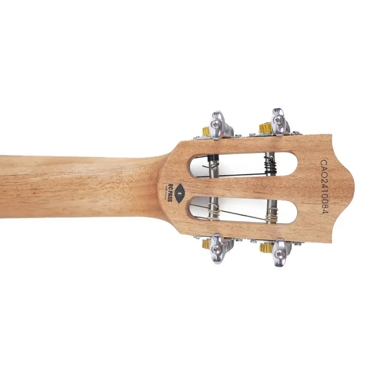 Flight IRIS BK Solid Spruce Top & Mahogany Baritone Ukulele - No Pickguard - Image 7