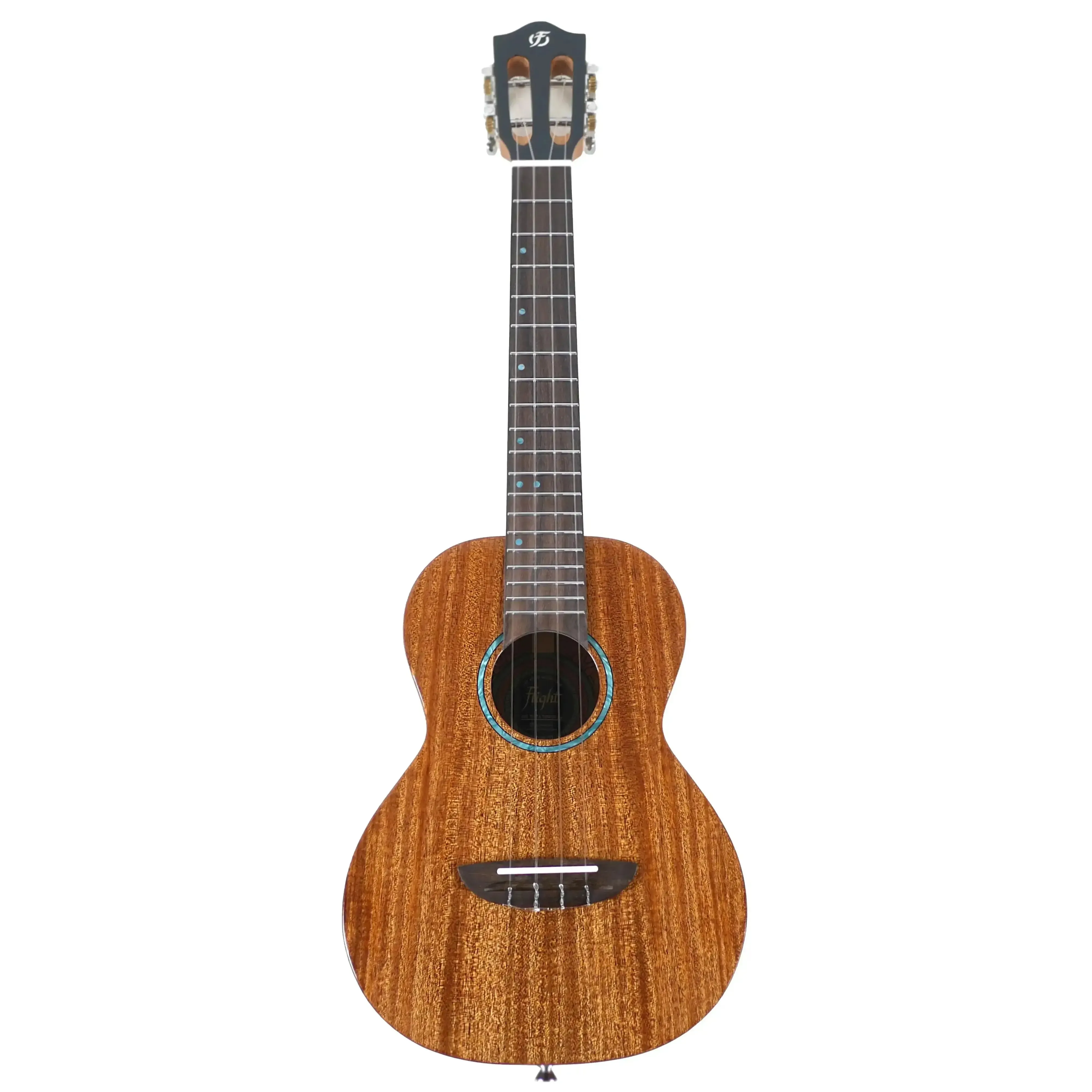 Flight IRIS TINTA NA Natural Solid Mahogany Tenor Ukulele - Image 4