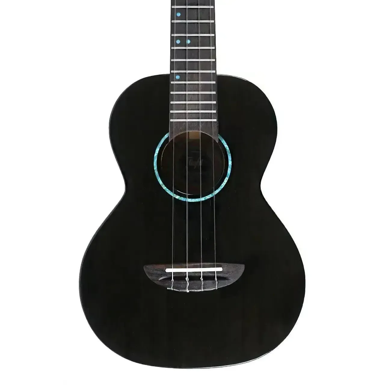 Flight IRIS TINTA TBK Transparent Black Tenor Ukulele